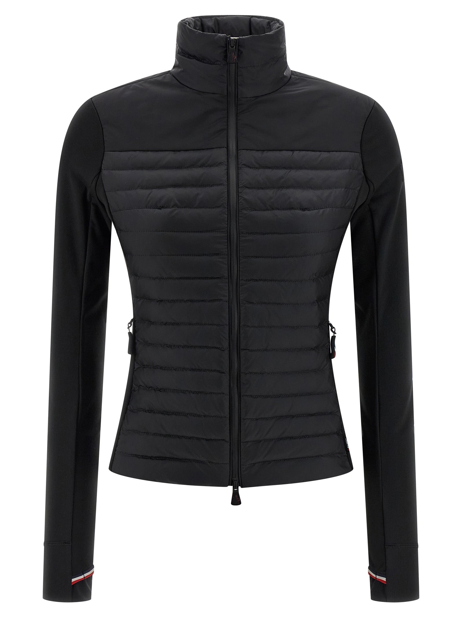 Moncler Grenoble Black Polyamide Cardigan Moncler Grenoble