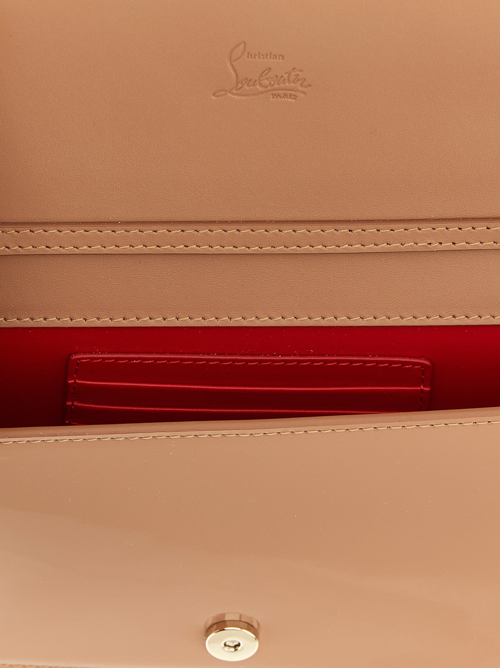 Christian Louboutin Multicolor Calfskin Clutch Bag Christian Louboutin