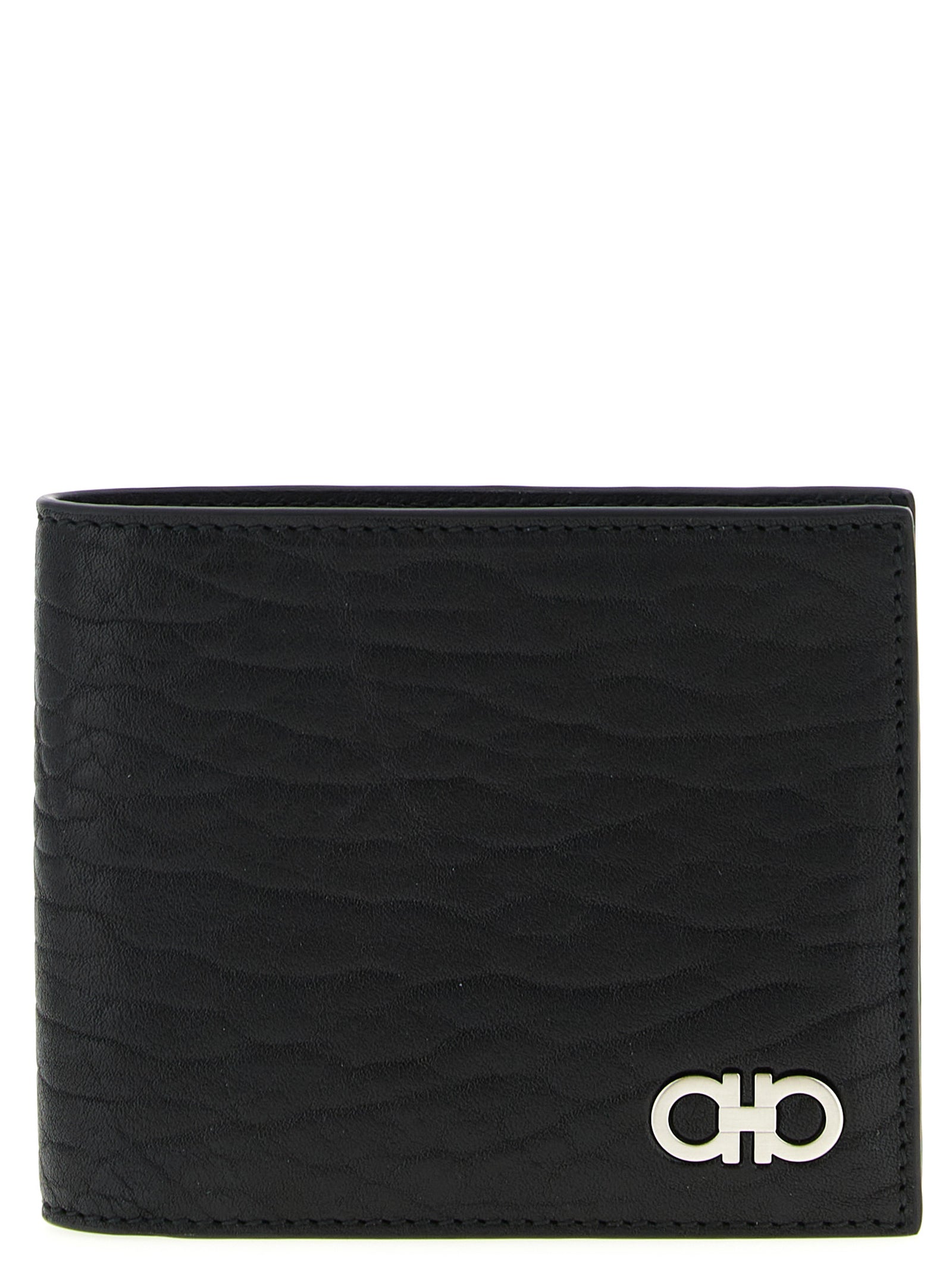 Ferragamo Black Calfskin Wallet Ferragamo