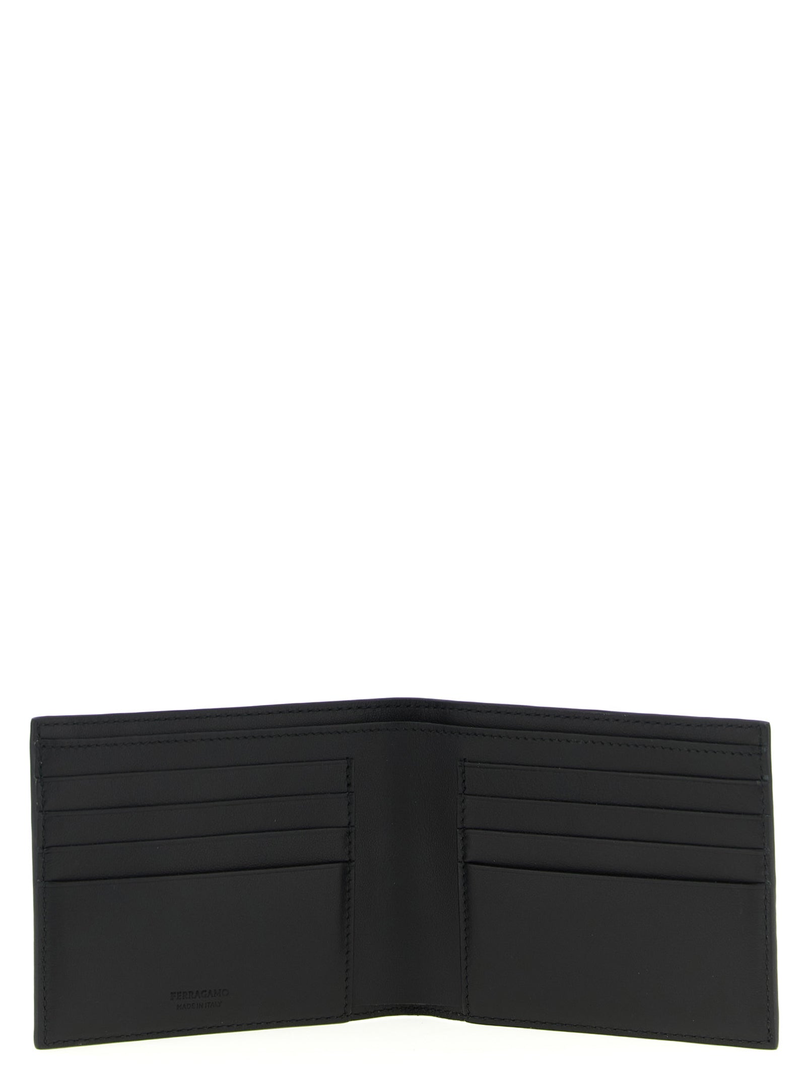 Ferragamo Black Calfskin Wallet Ferragamo