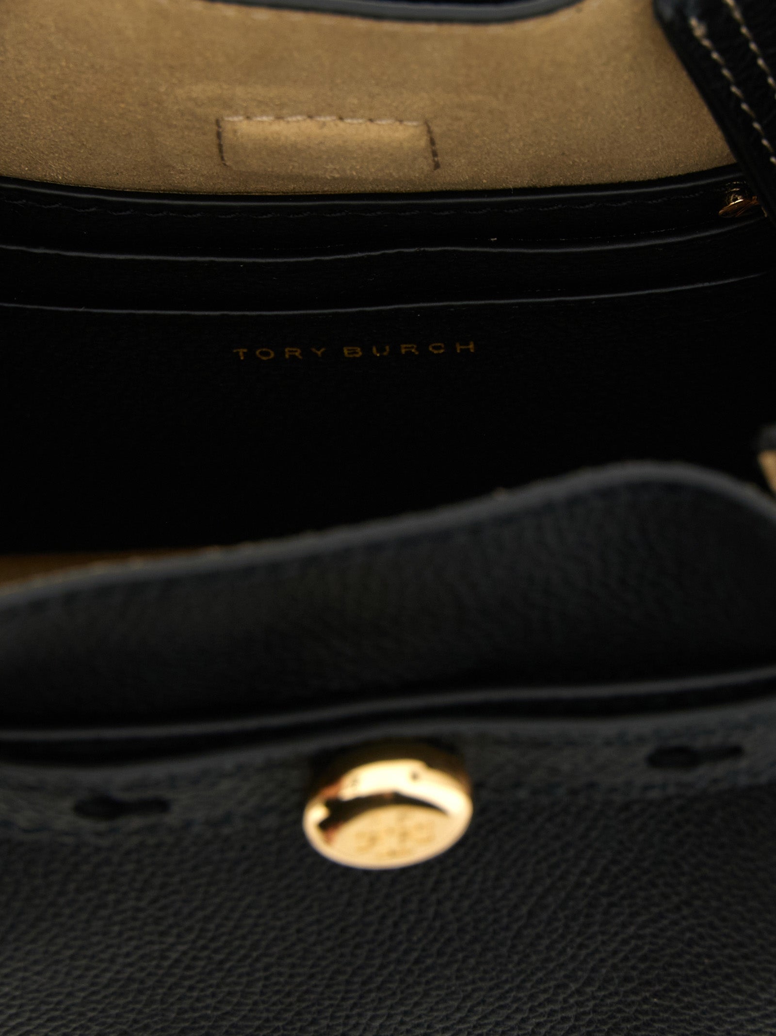 Tory Burch Black Cowhide Crossbody Bag Tory Burch