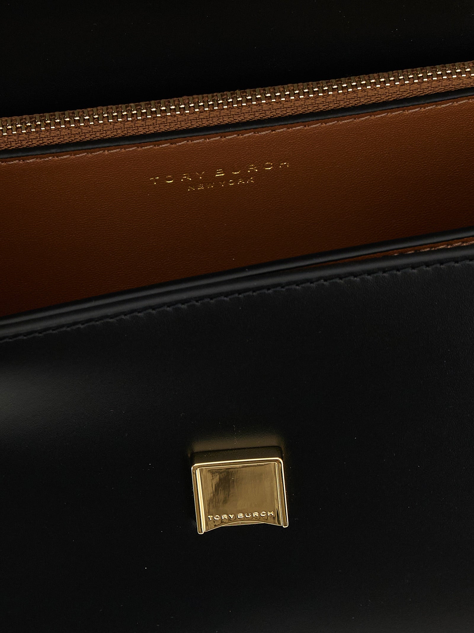 Tory Burch Black Calfskin Crossbody Bag Tory Burch