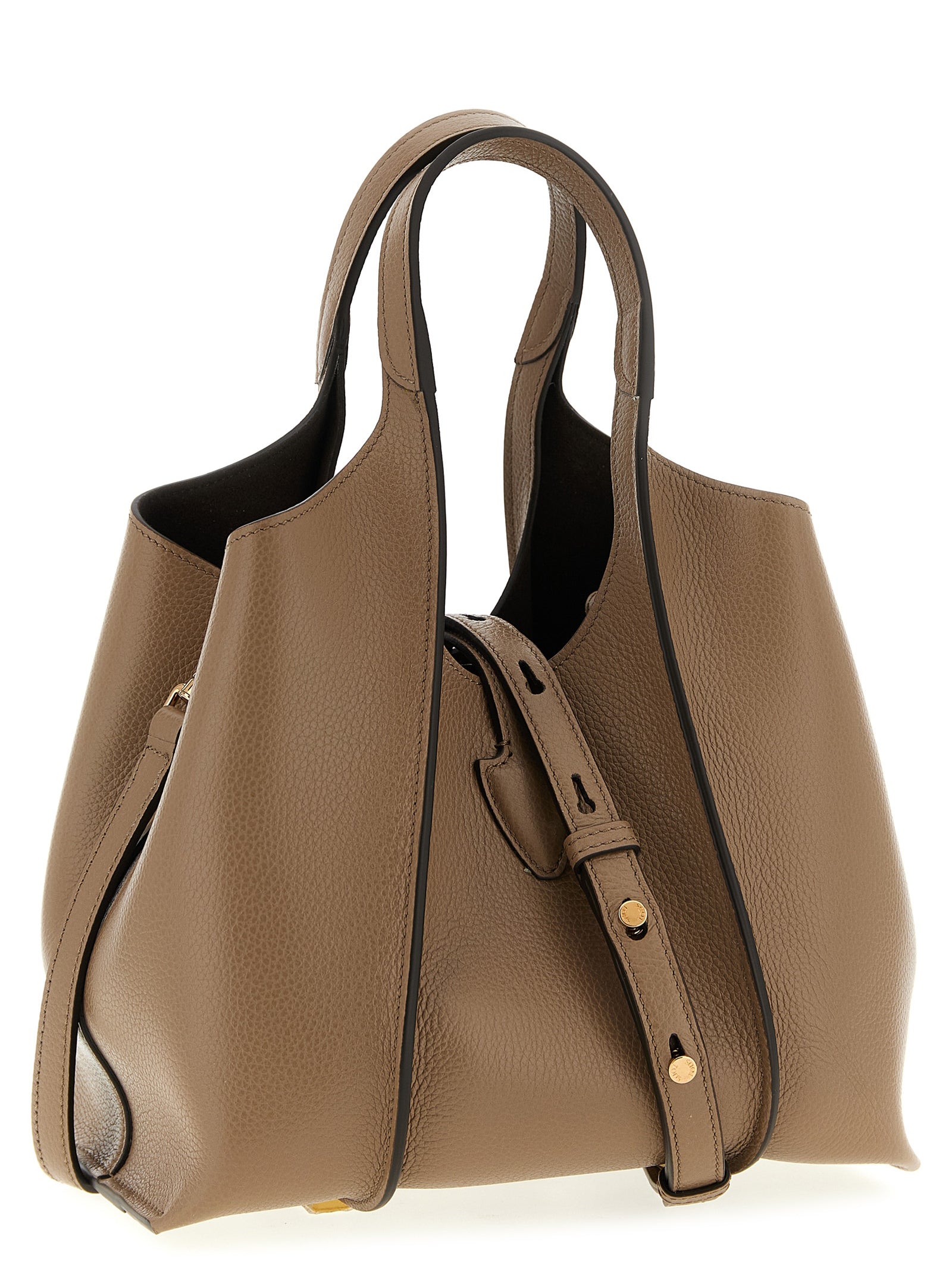 Tod's Beige Calfskin Handbag Tod's