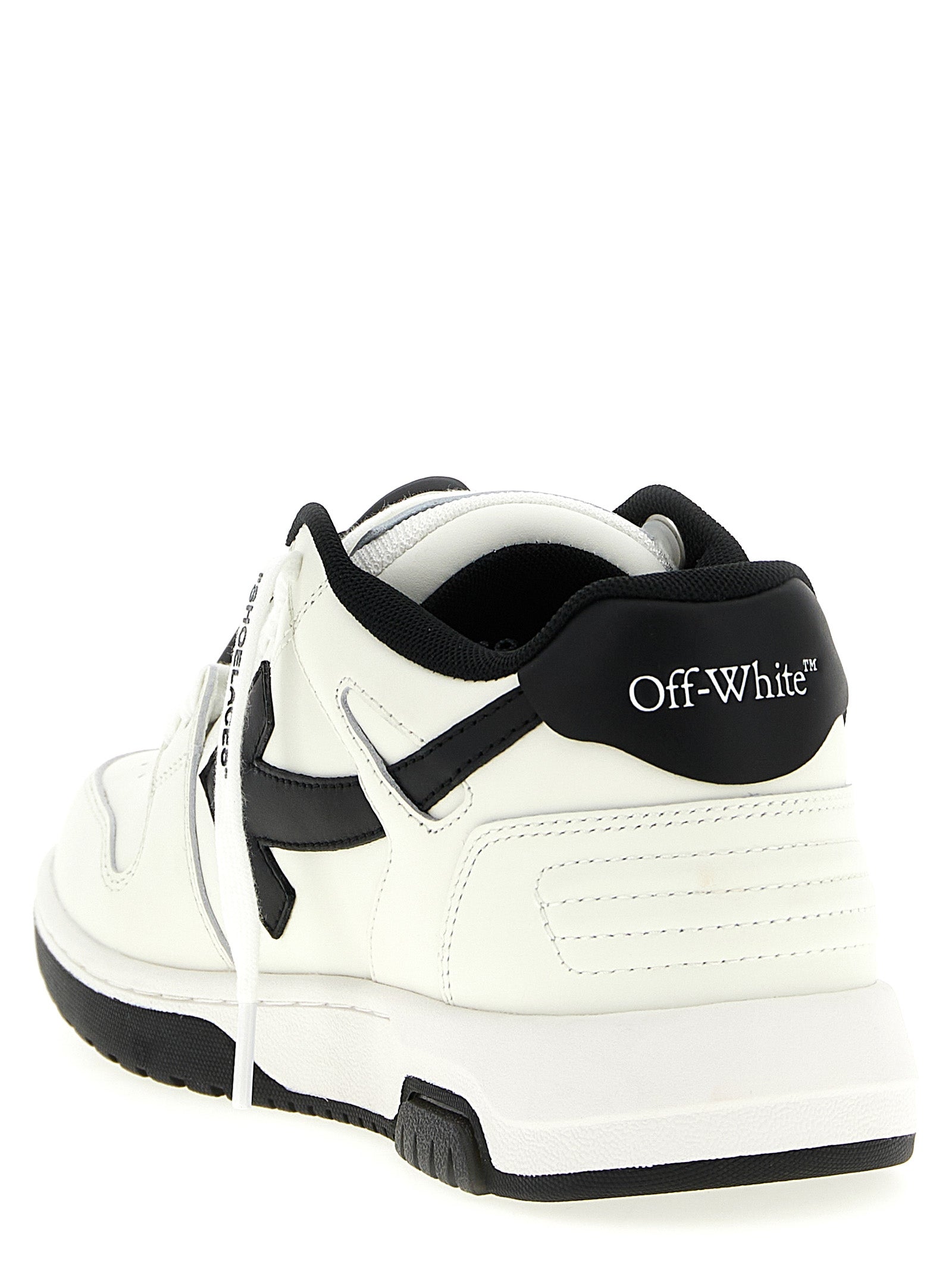 Off-White Bicolor Calfskin Low Top Sneakers Off-White