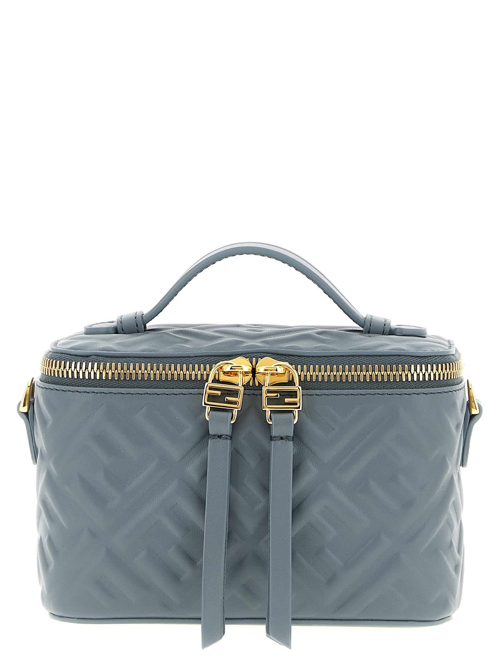 Fendi Blue Lamb Leather Handbag Fendi