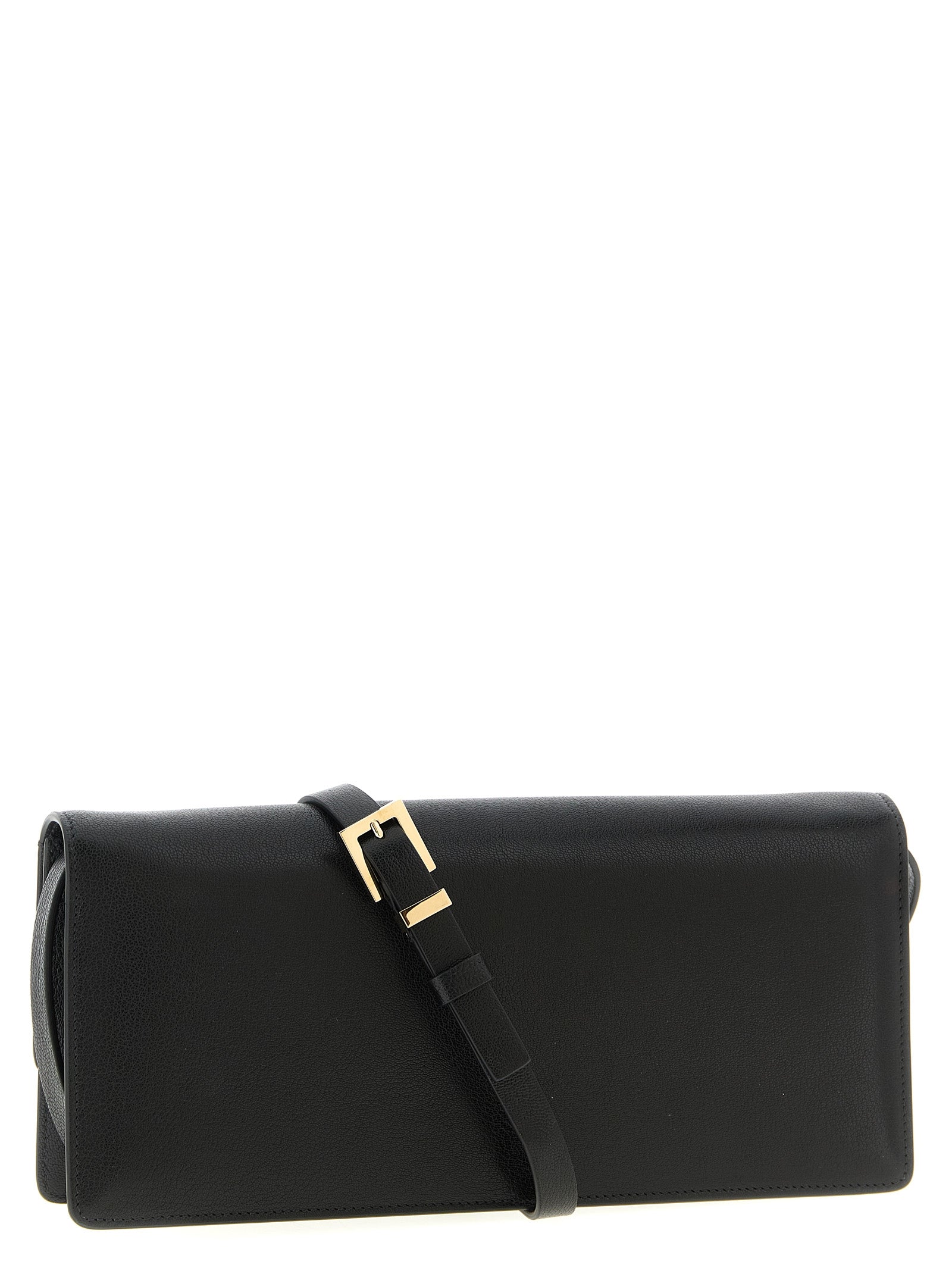 Tom Ford Black Goatskin Shoulder Bag Tom Ford
