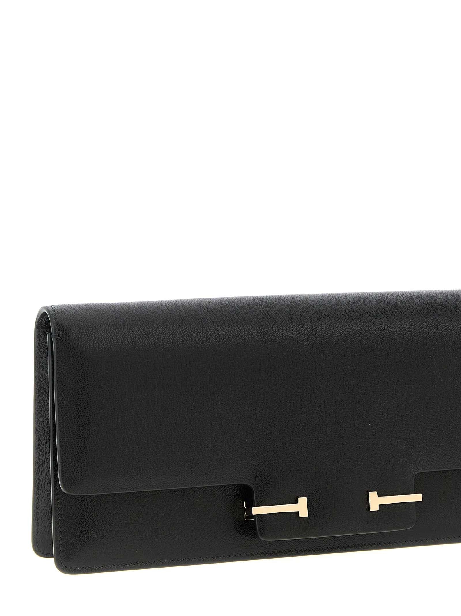 Tom Ford Black Goatskin Shoulder Bag Tom Ford