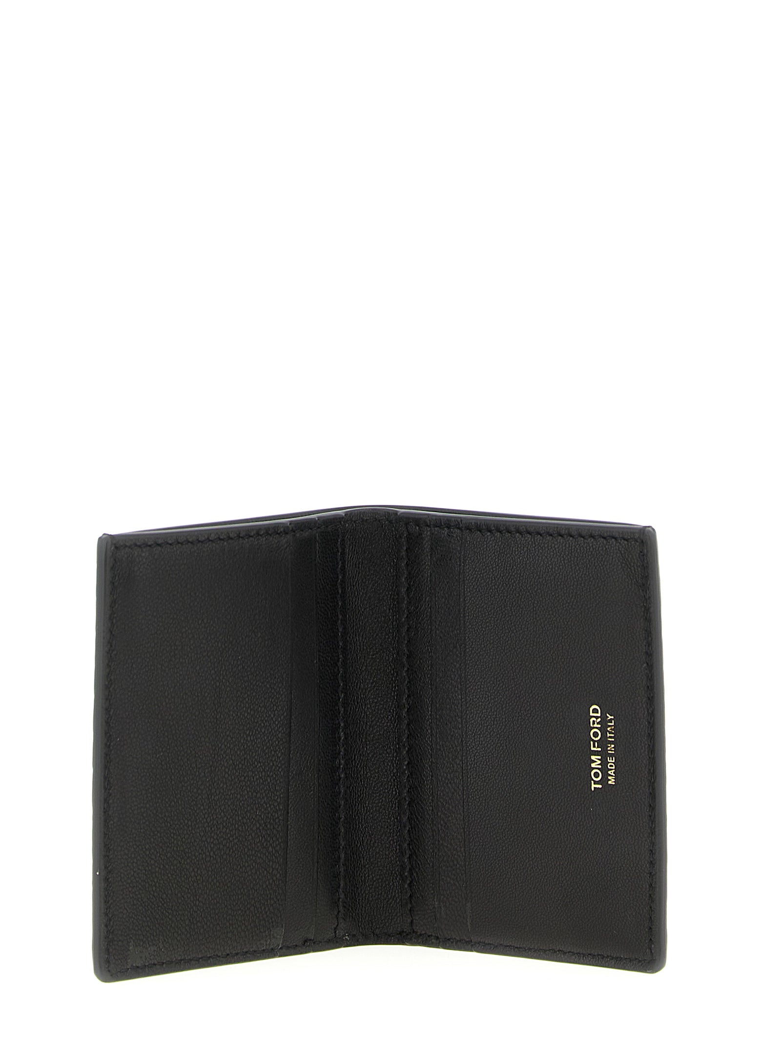 Tom Ford Black Calfskin Cardholder Tom Ford