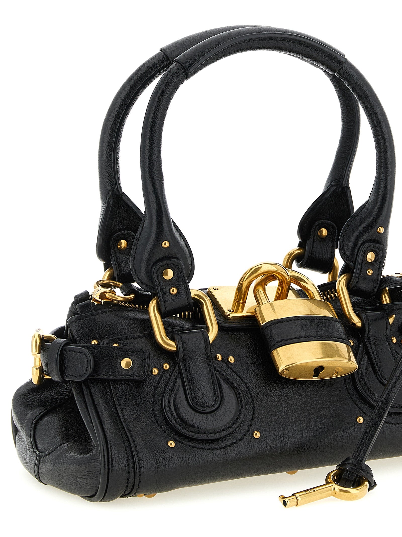 Chloé Black Buffalo Leather Handbag Chloé