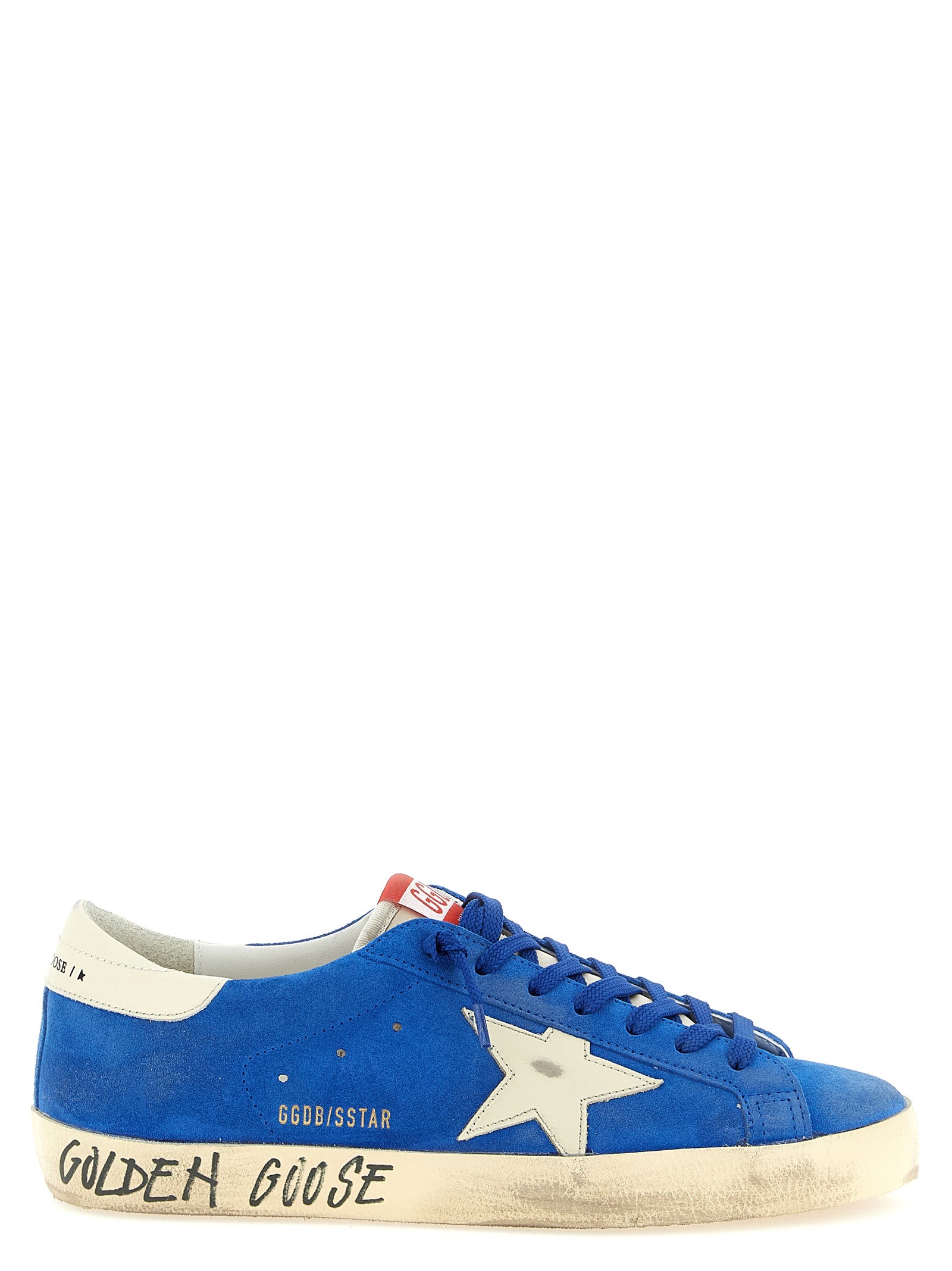 Golden Goose Blue Cowhide Athletic Sneakers Golden Goose