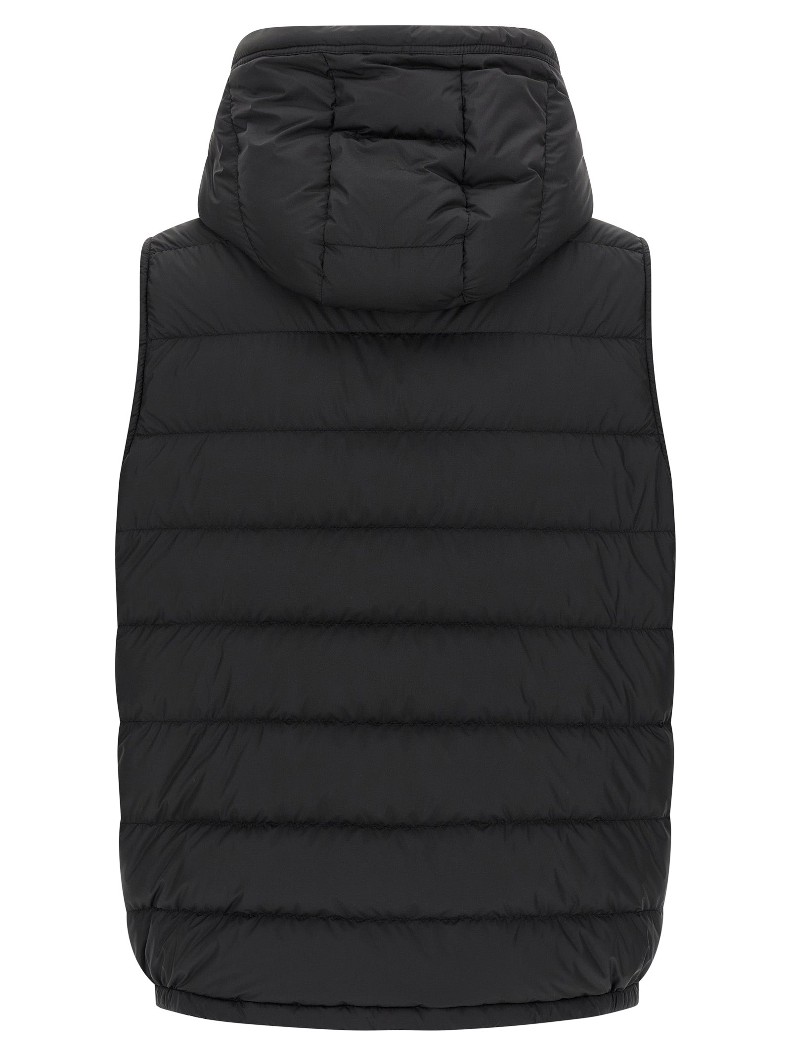 Moncler Black Polyester Sleeveless Jacket Moncler