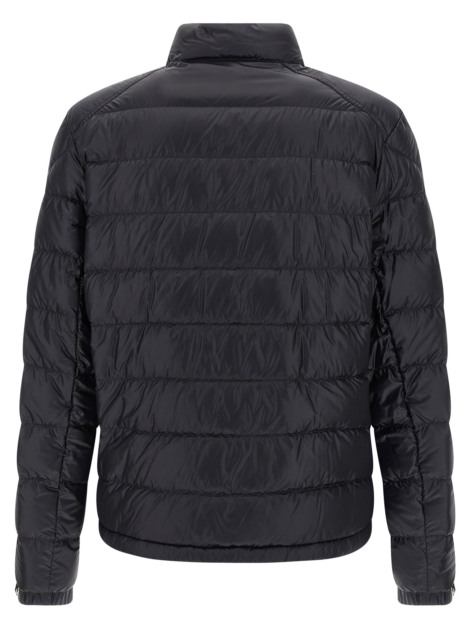 Moncler Blue Polyamide Full-Length Jacket Moncler