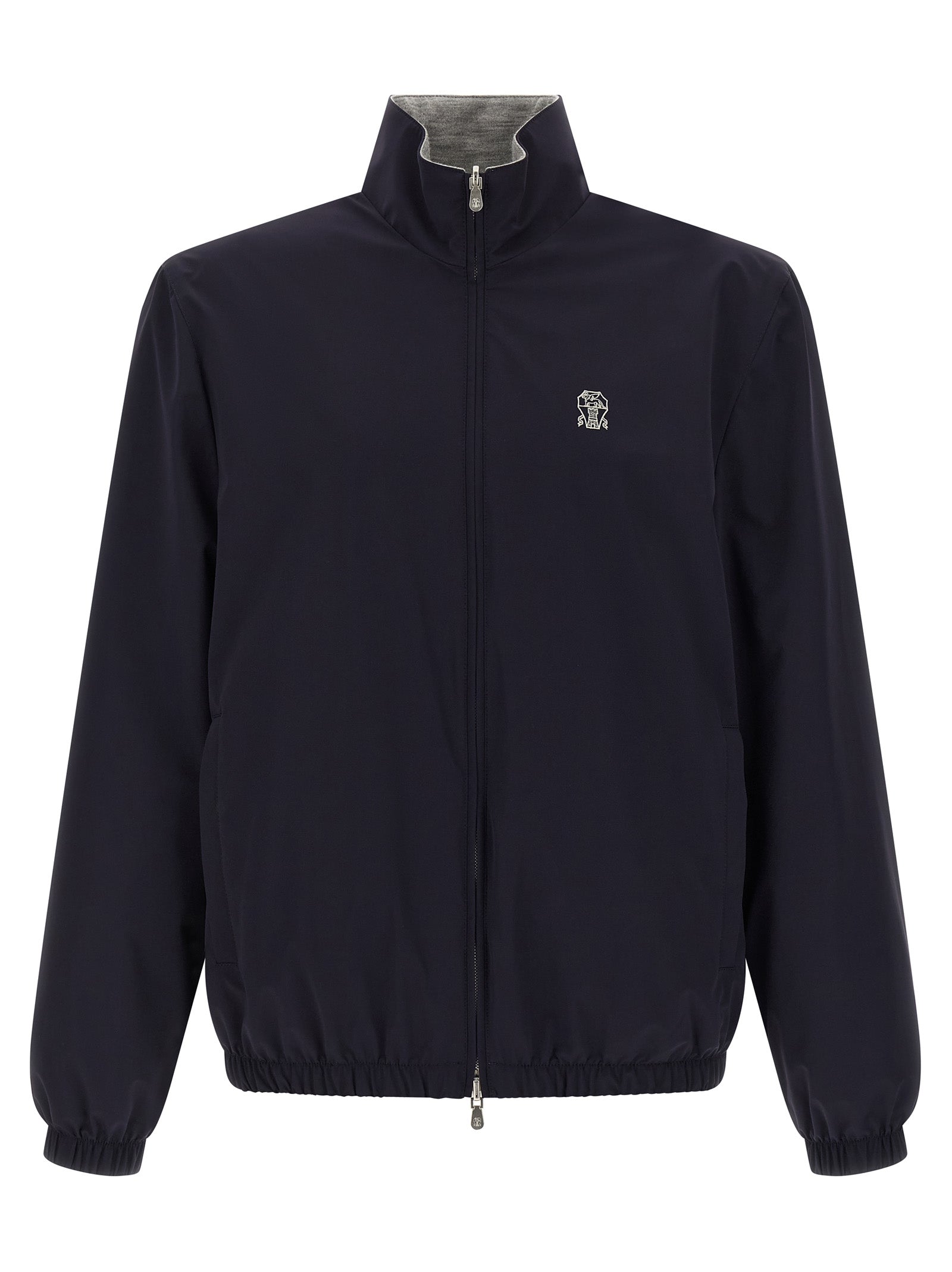 Brunello Cucinelli Multicolor Polyamide Shell Jacket Brunello Cucinelli
