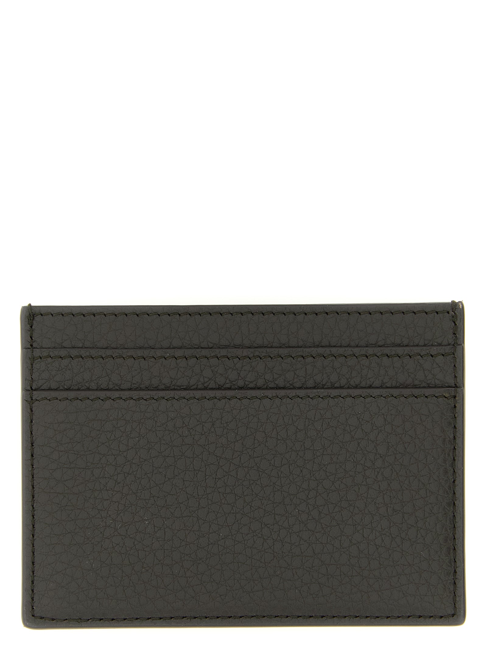 Saint Laurent Brown Calfskin Cardholder Saint Laurent