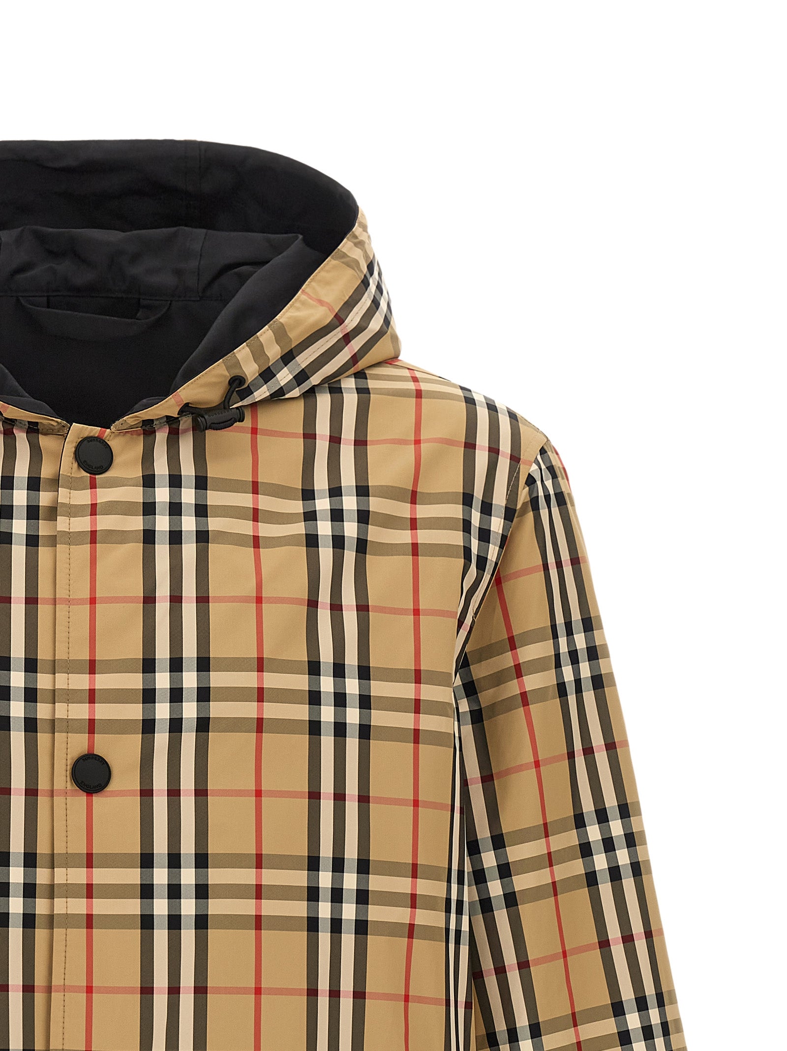 Burberry Multicolor Polyamide Shell Jacket Burberry