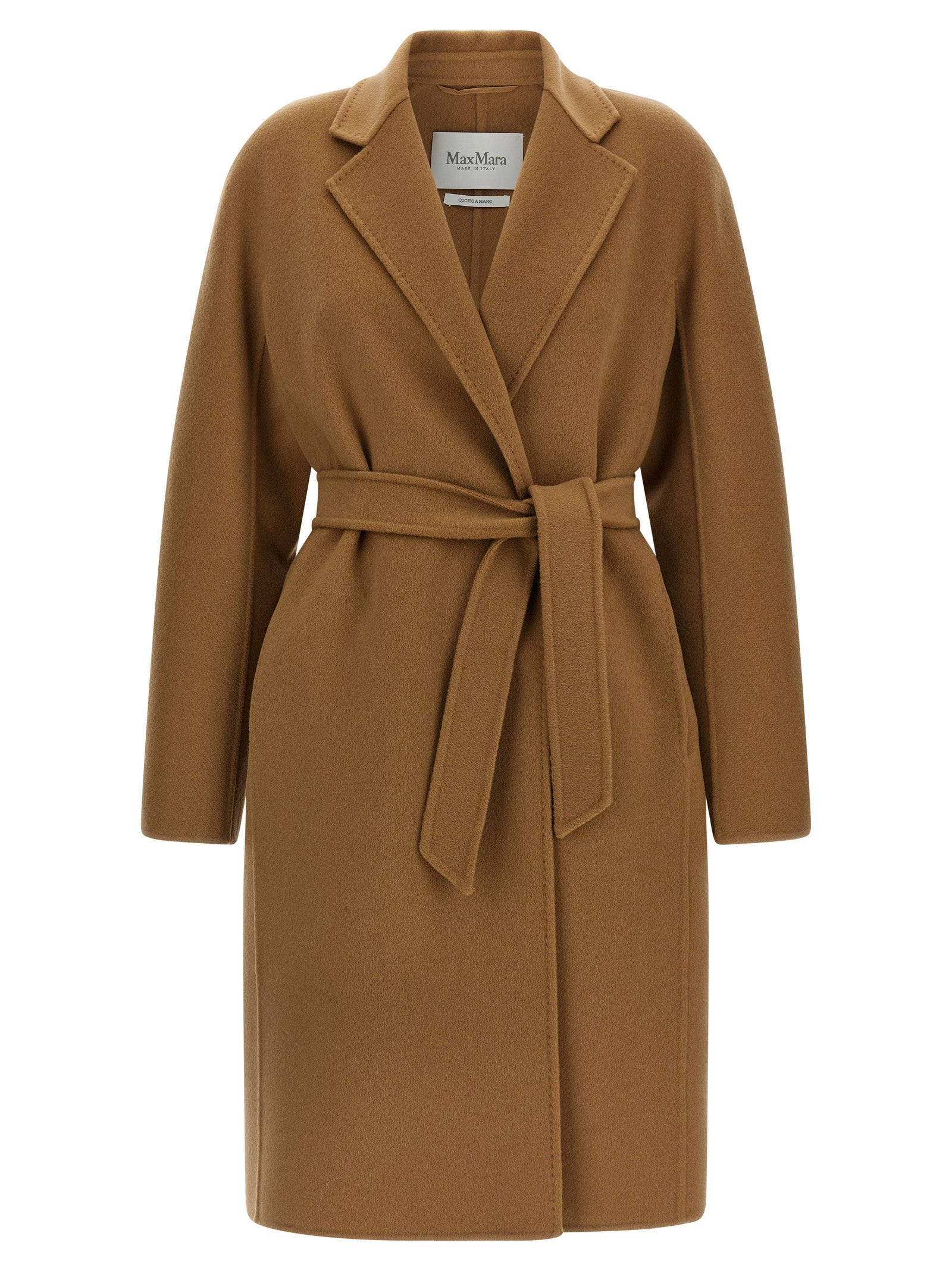 Max Mara Beige Cashmere Coat Max Mara
