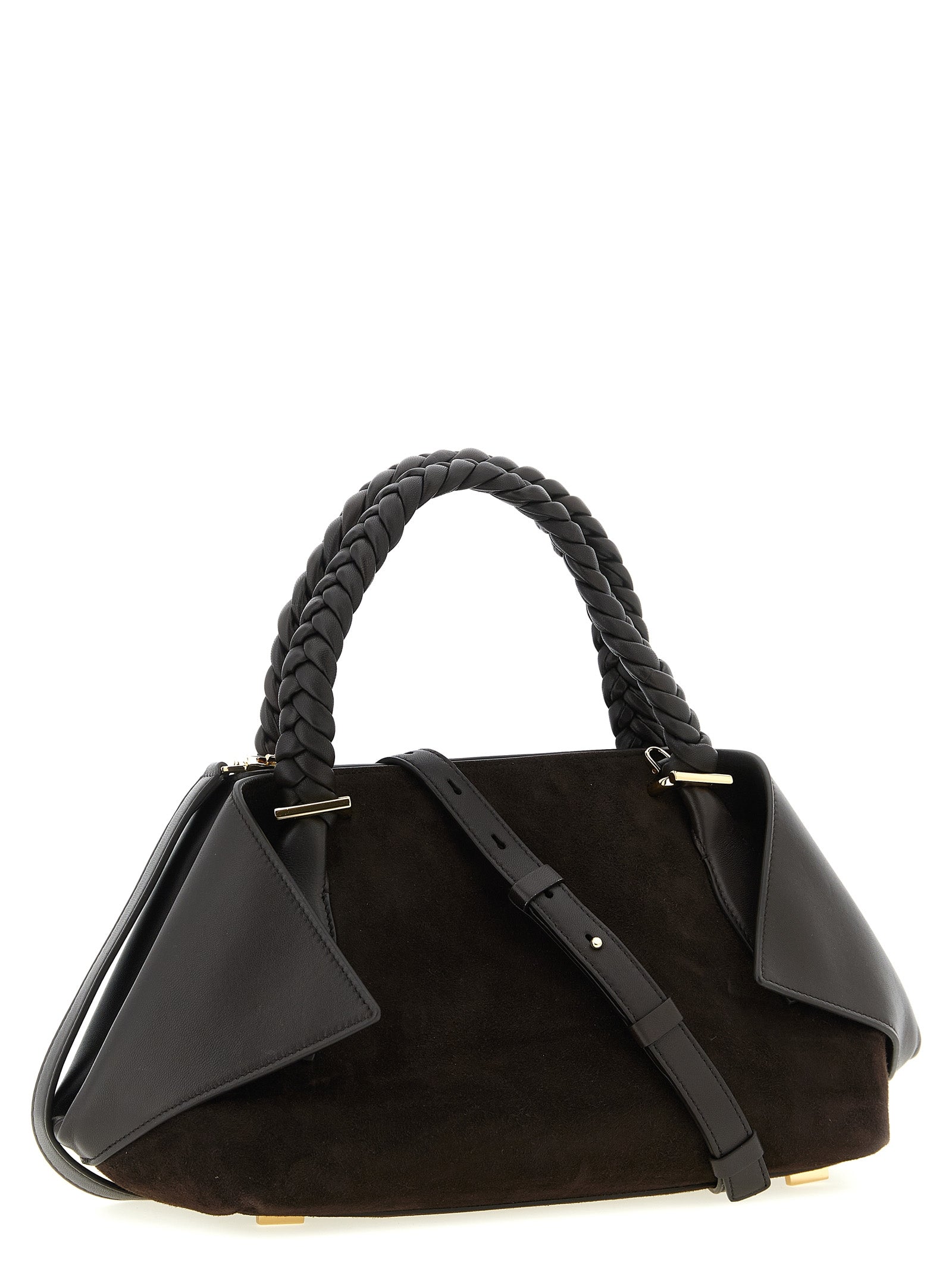 Ferragamo Brown Goatskin Handbag Ferragamo