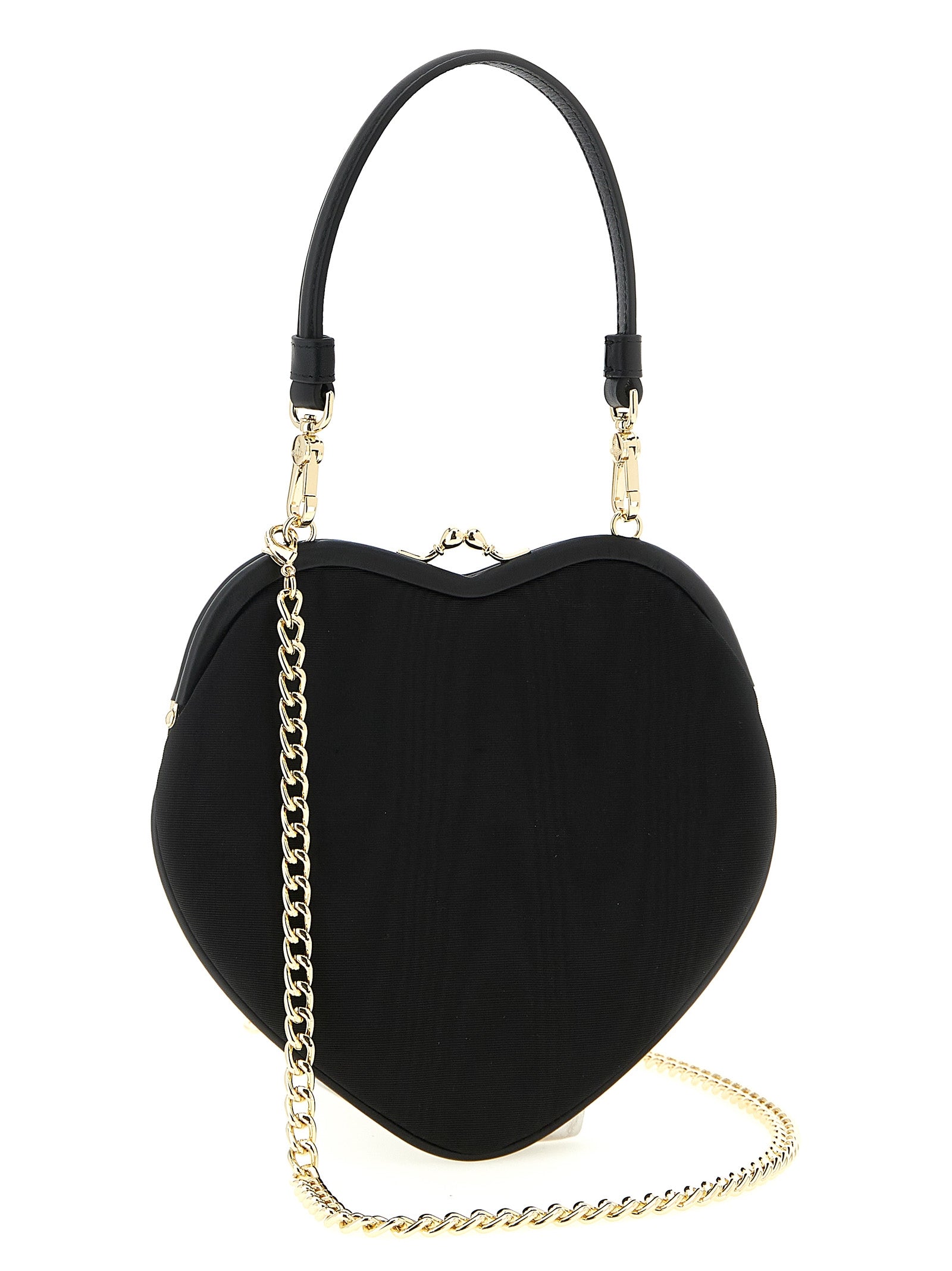 Vivienne Westwood Black Viscose Handbag Vivienne Westwood