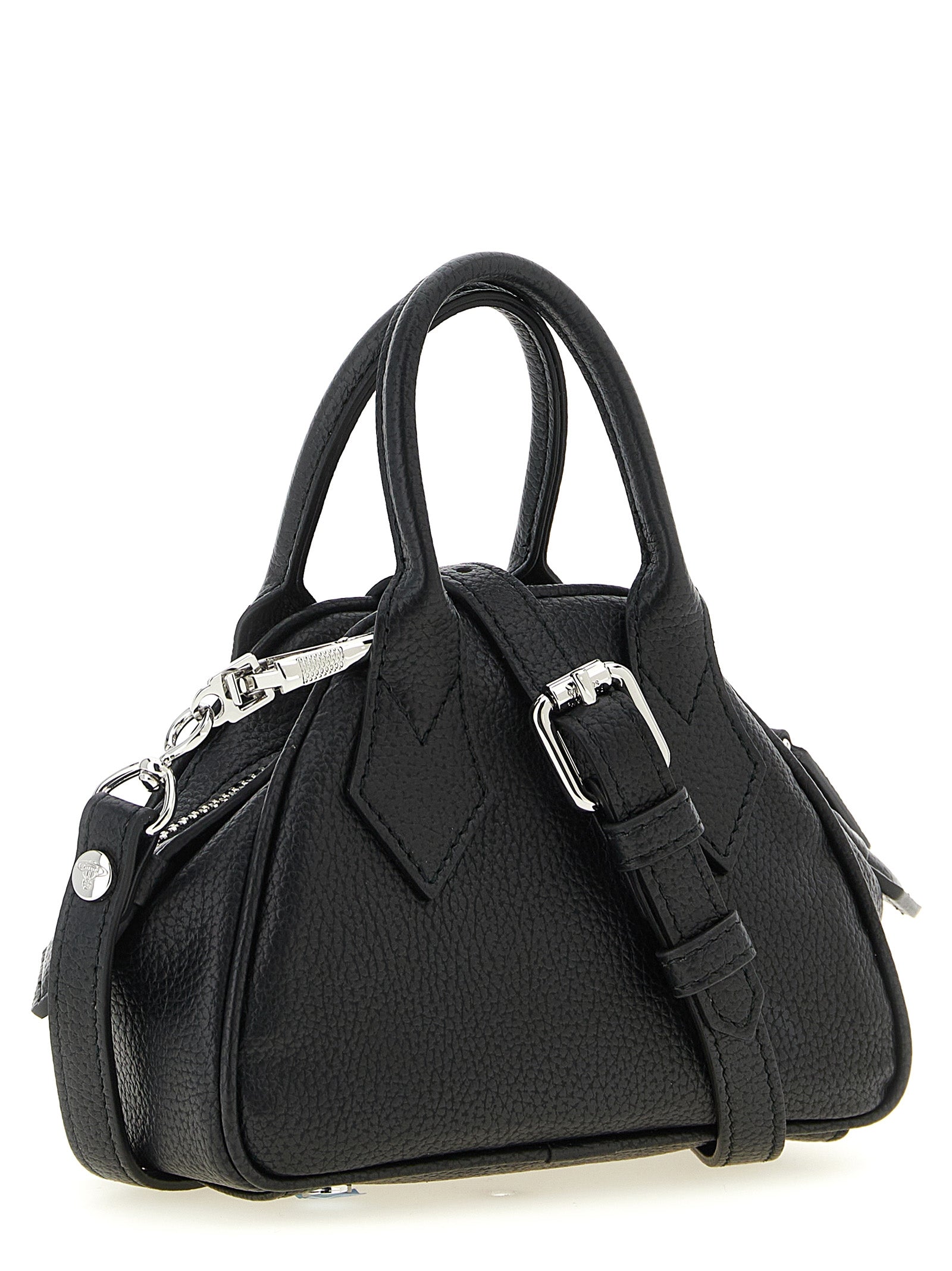 Vivienne Westwood Black Polyethylene Handbag Vivienne Westwood