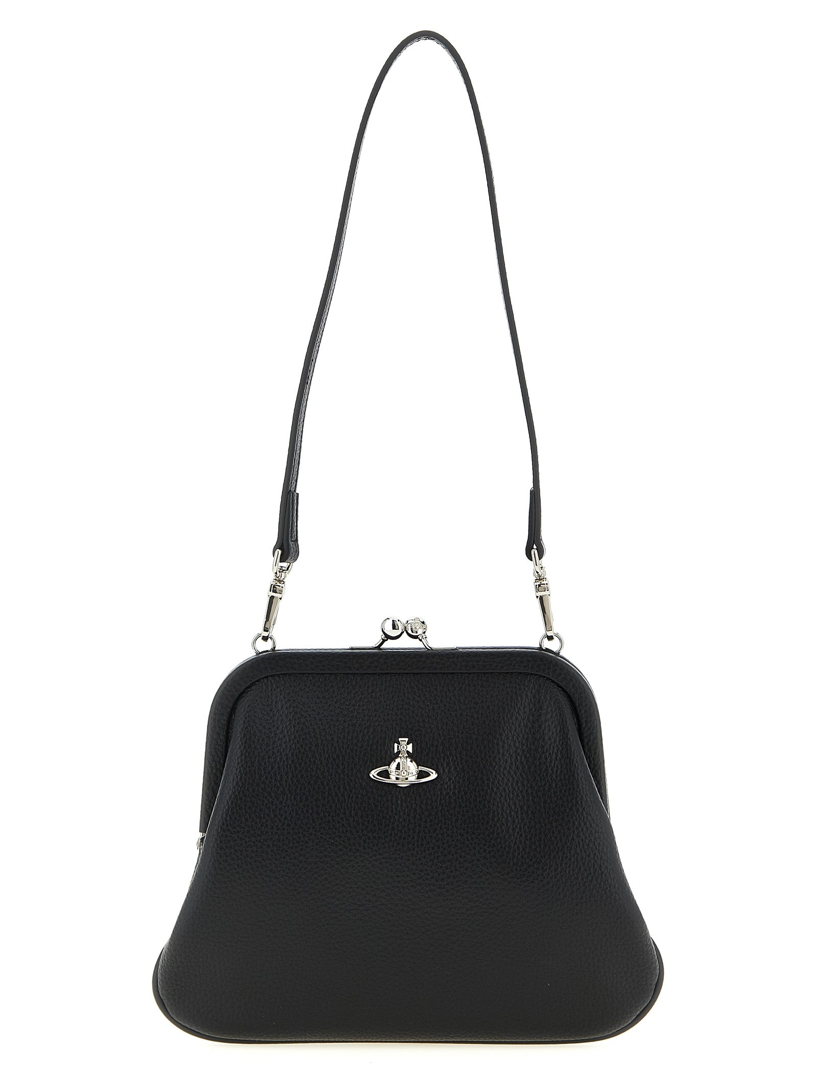 Vivienne Westwood Black Polyethylene Clutch Bag Vivienne Westwood