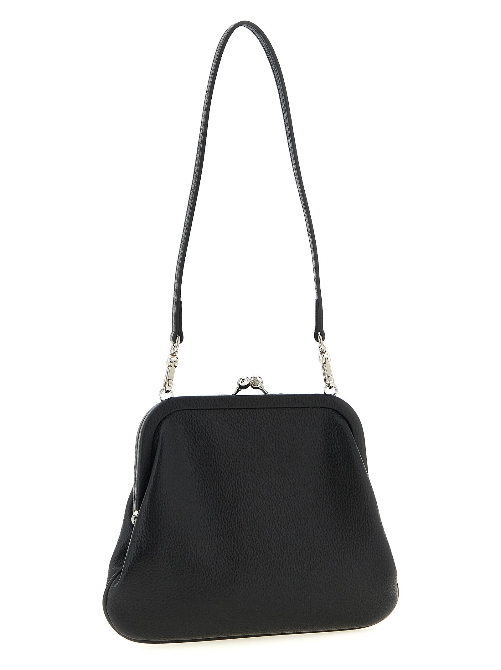 Vivienne Westwood Black Polyethylene Clutch Bag Vivienne Westwood