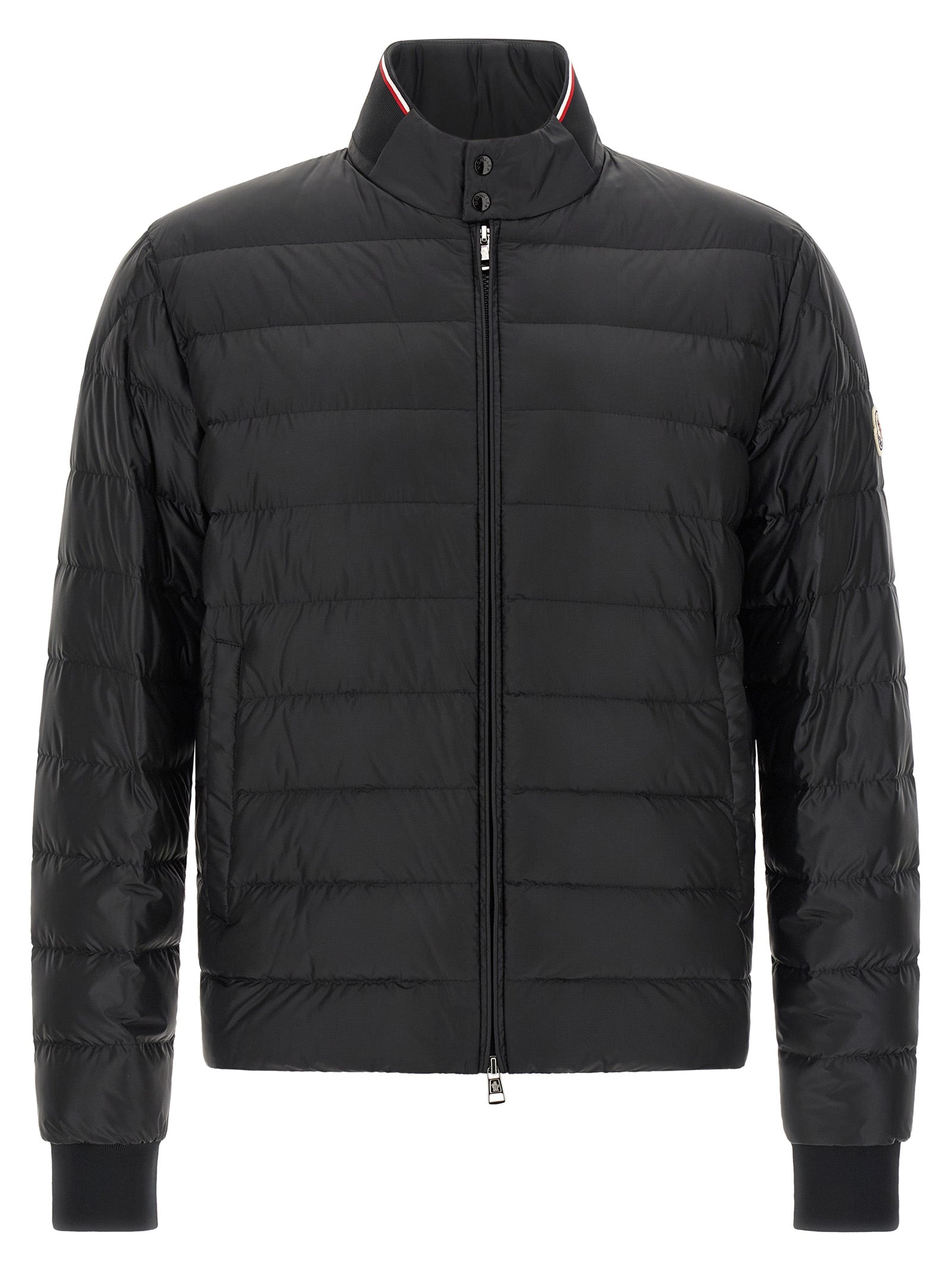 Moncler Black Polyamide Full-Length Jacket Moncler