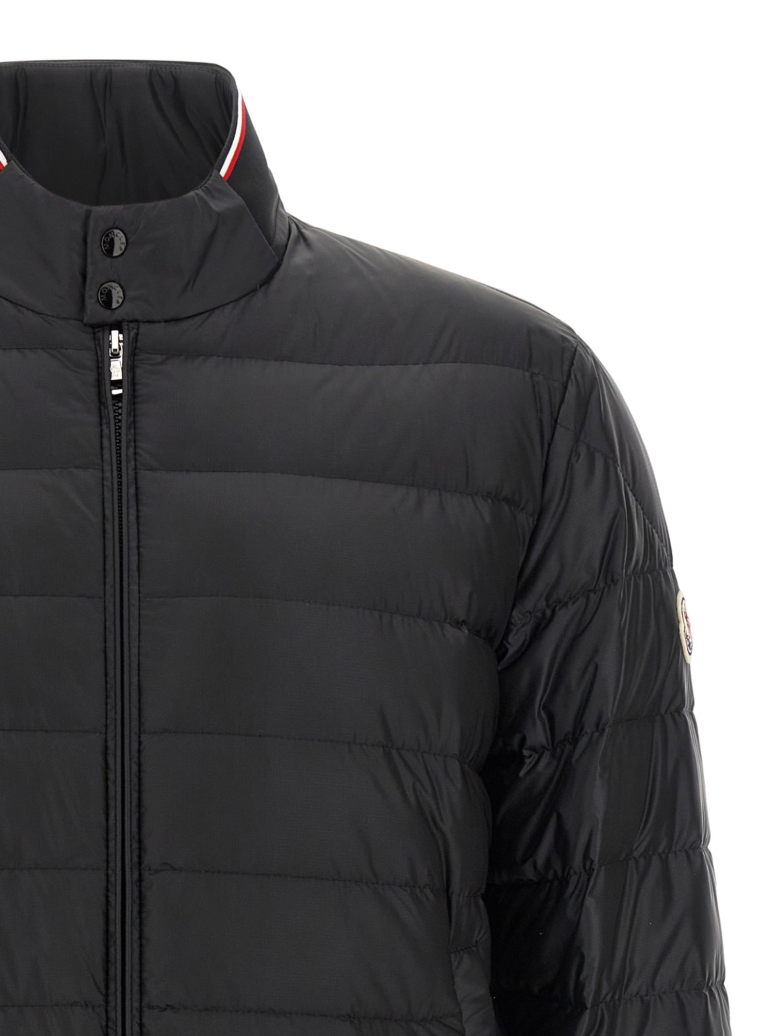 Moncler Black Polyamide Full-Length Jacket Moncler