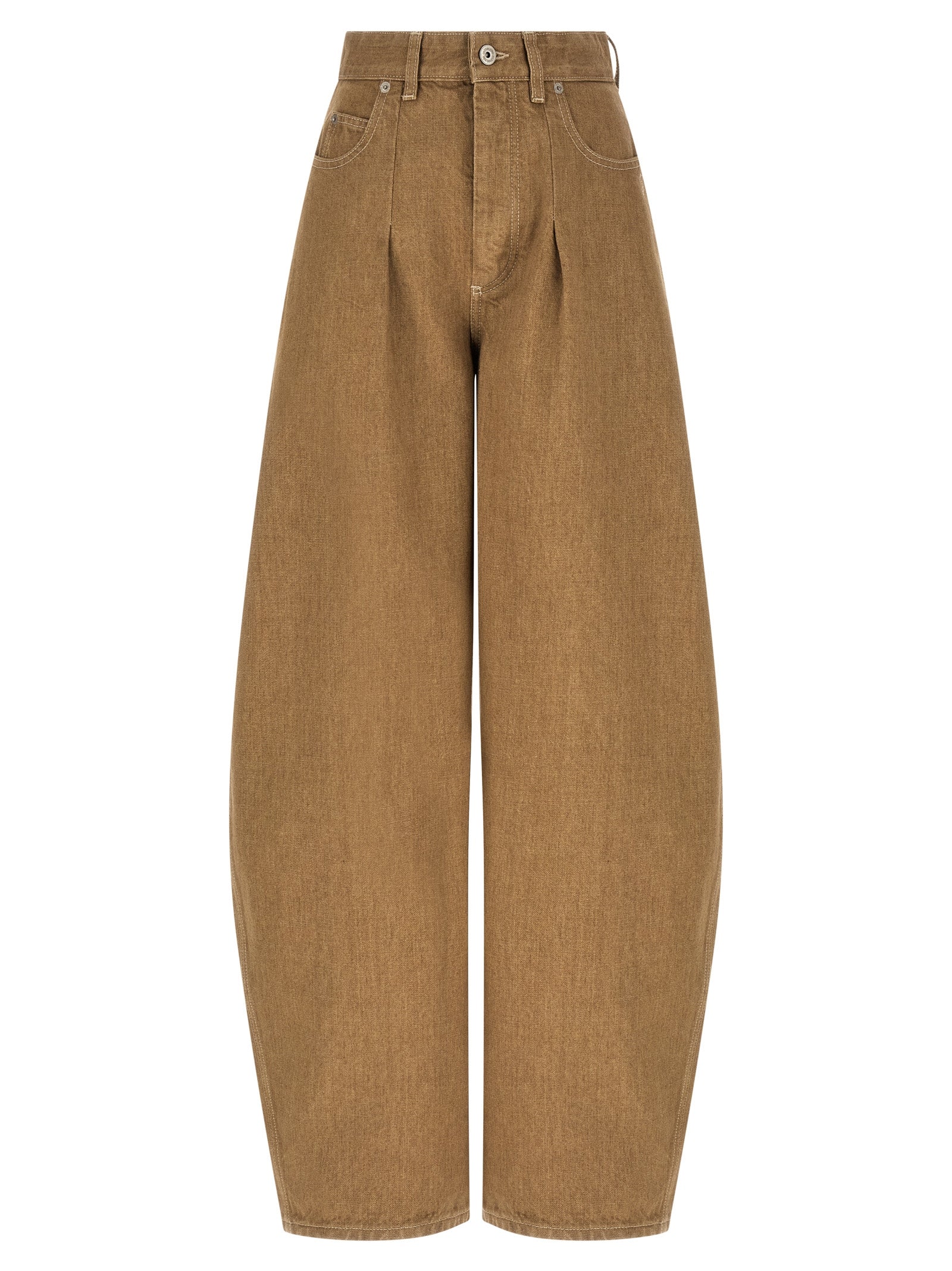 Jacquemus Beige Cotton Jeans Denim Jacquemus