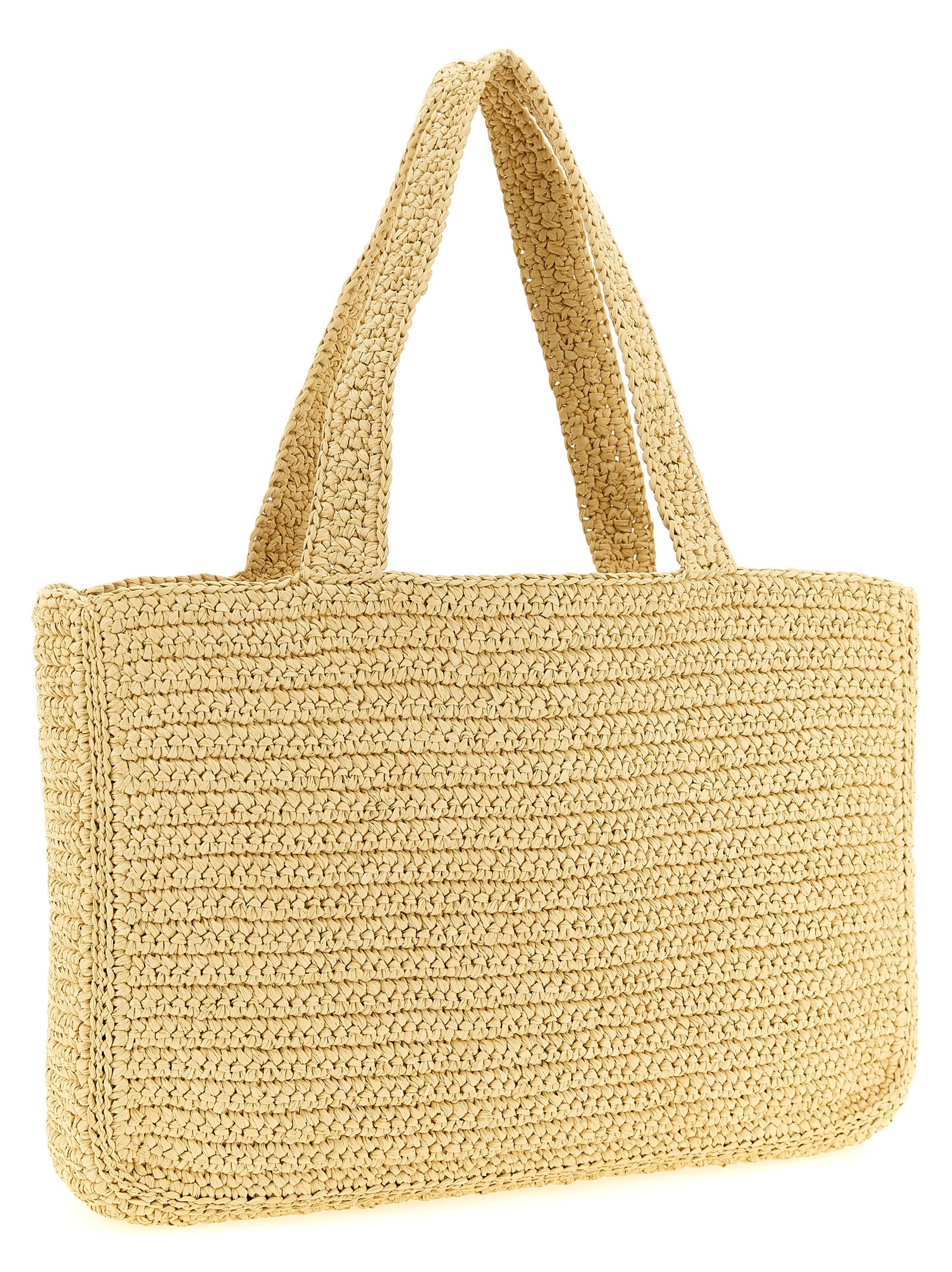 Valentino Garavani White Viscose Tote Bag Valentino Garavani