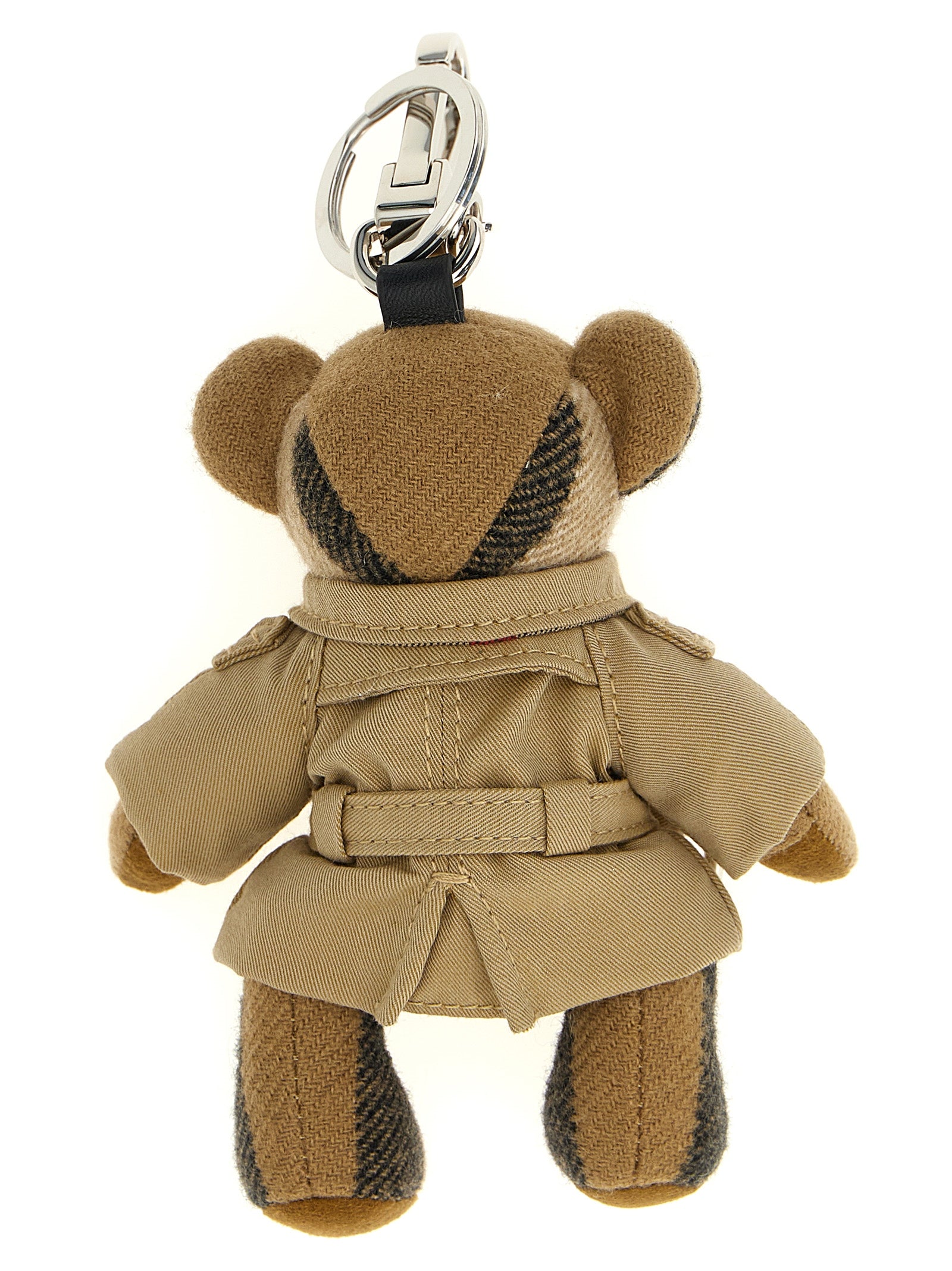 Burberry Multicolor Cashmere Keychain Burberry