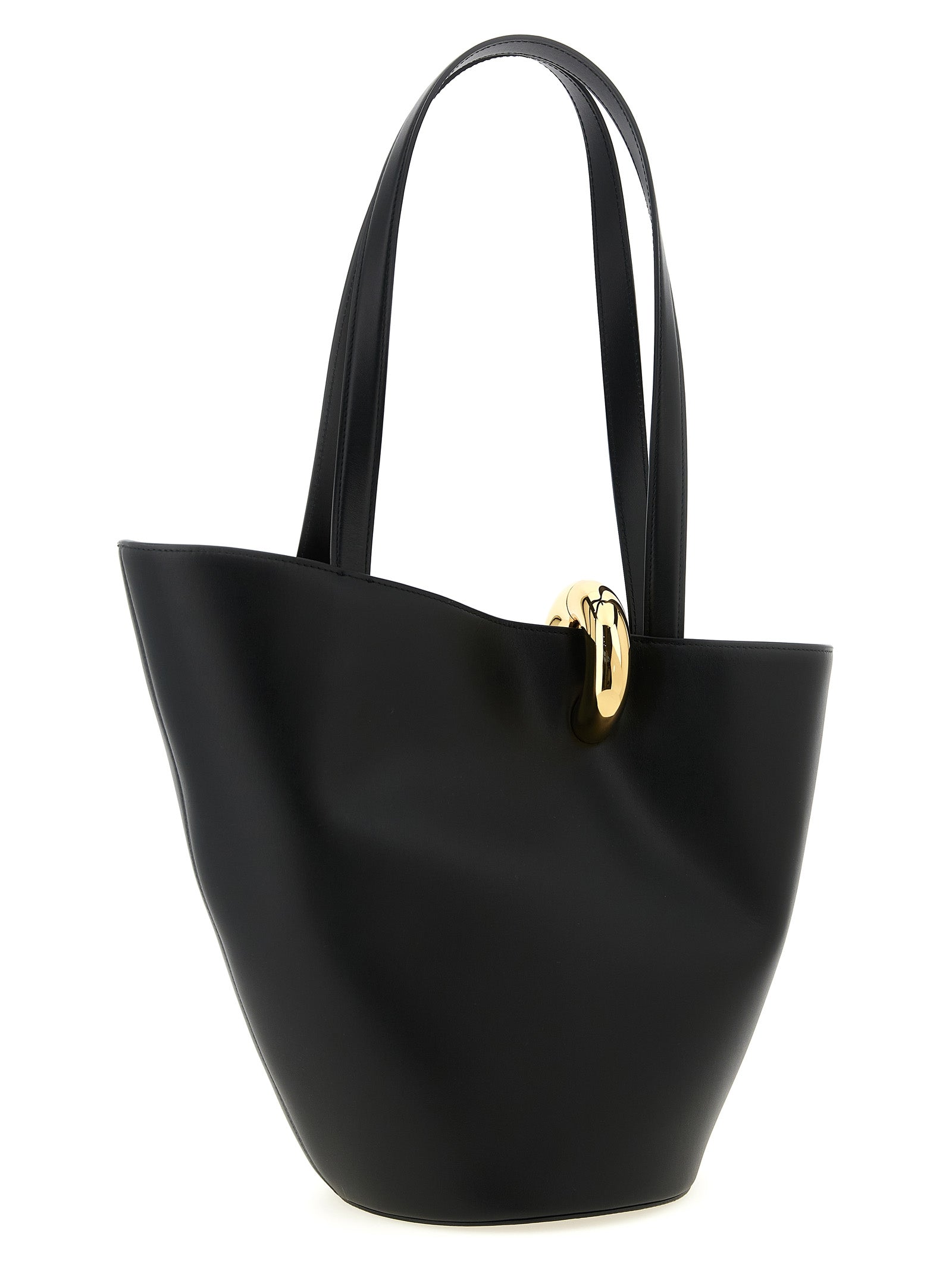 Jacquemus Black Cowhide Shoulder Bag Jacquemus