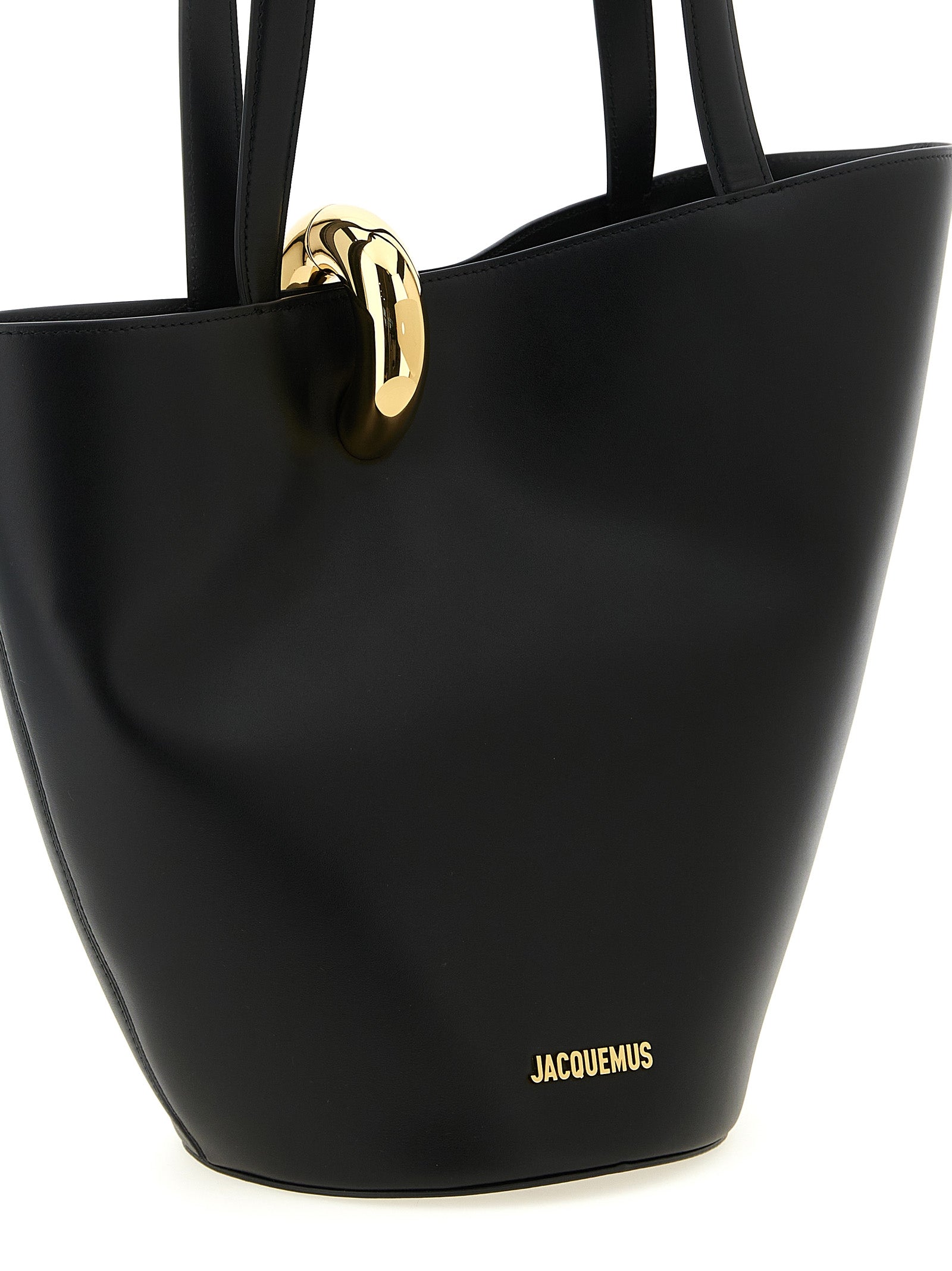 Jacquemus Black Cowhide Shoulder Bag Jacquemus