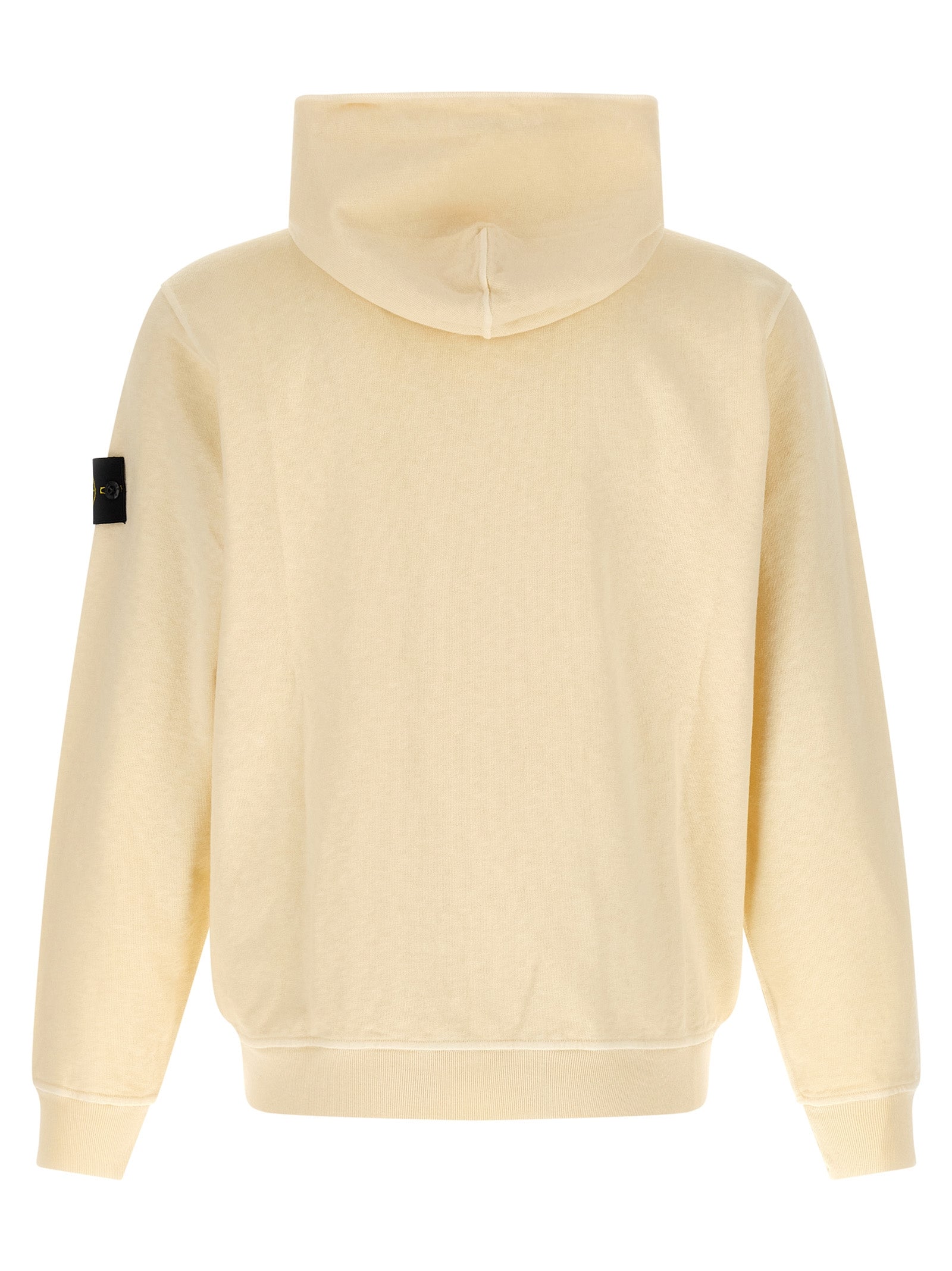 Stone Island Beige Cotton Sweatshirt Stone Island