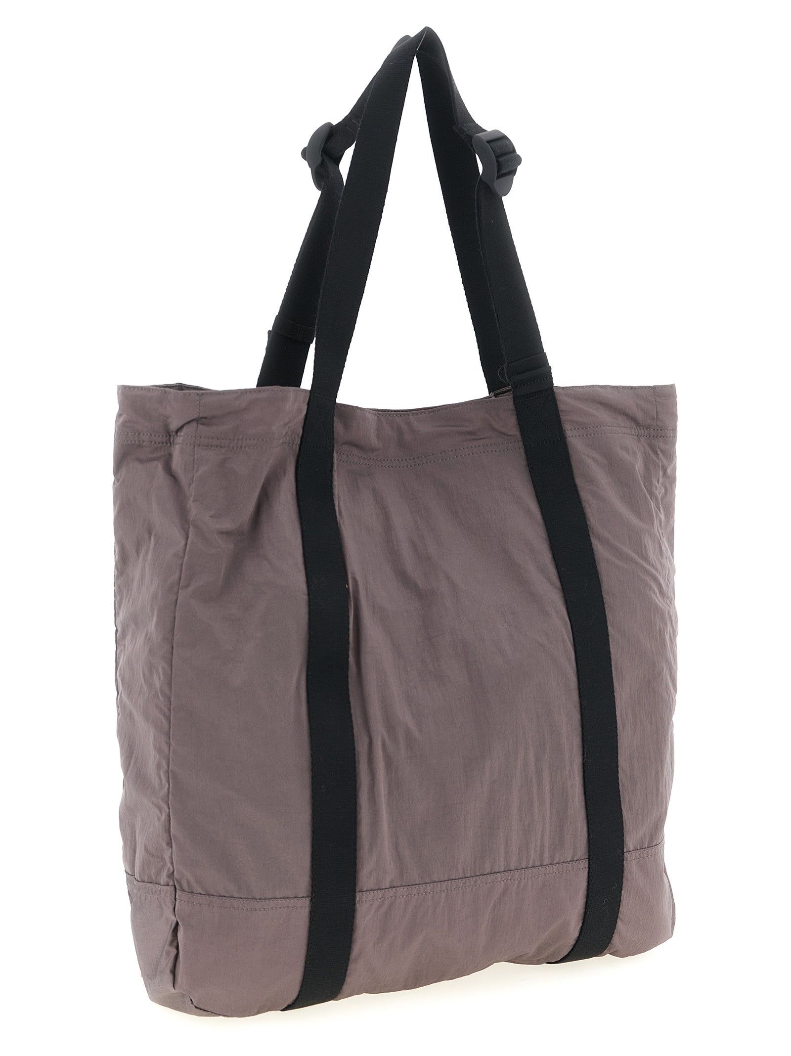Stone Island Purple Polyamide Tote Bag Stone Island