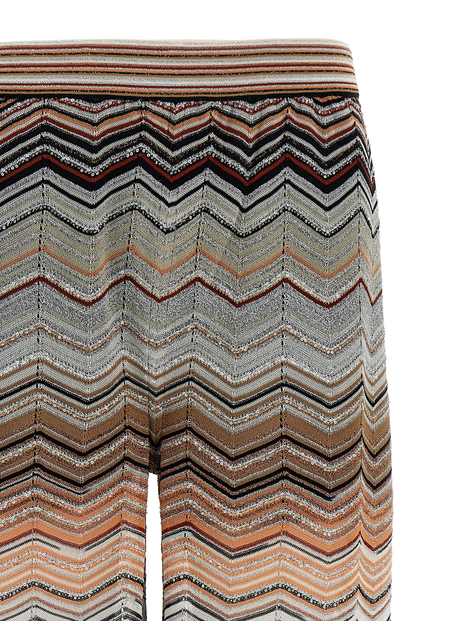 Missoni Multicolor Viscose Casual Pants Missoni