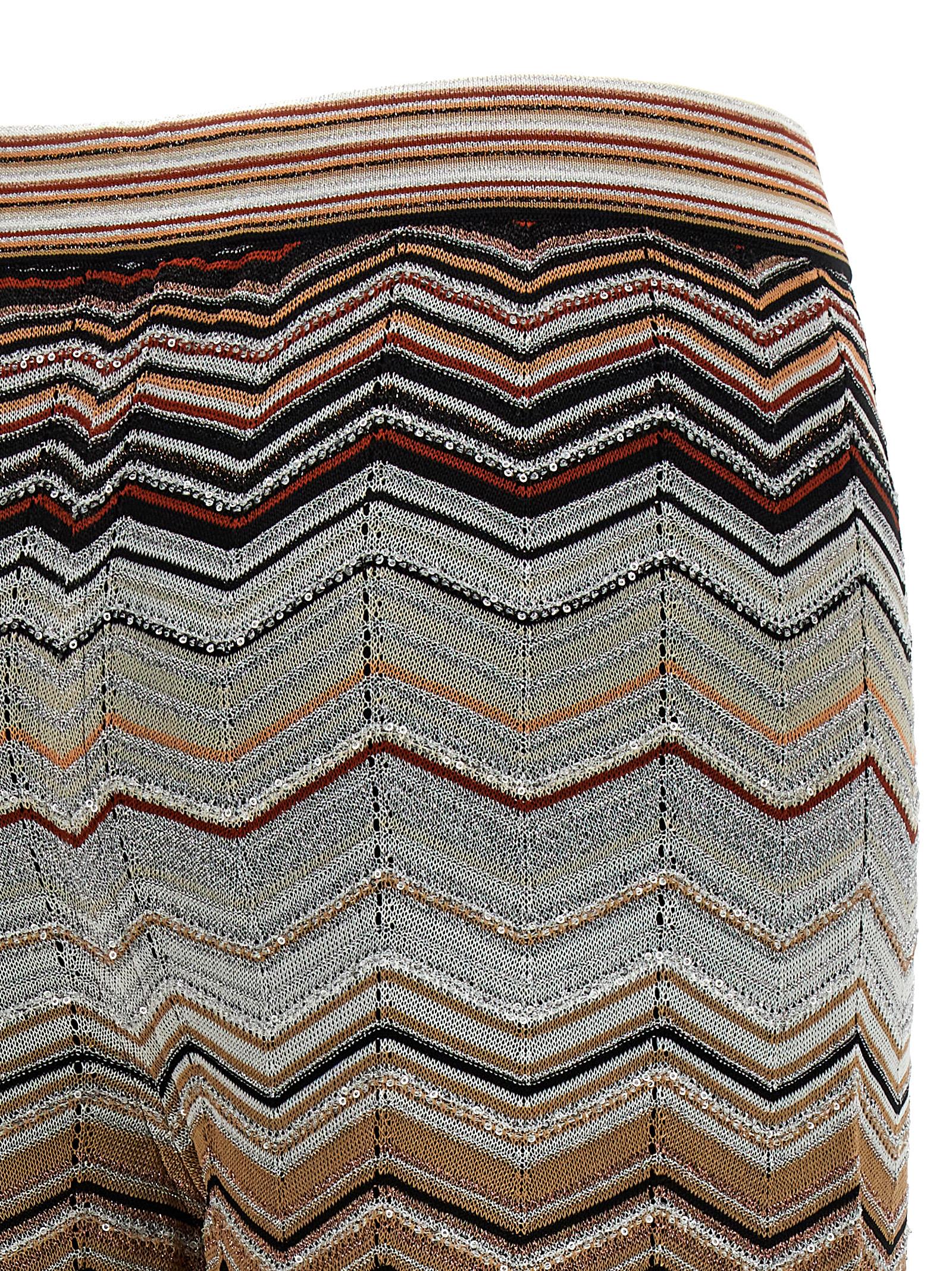Missoni Multicolor Viscose Casual Pants Missoni