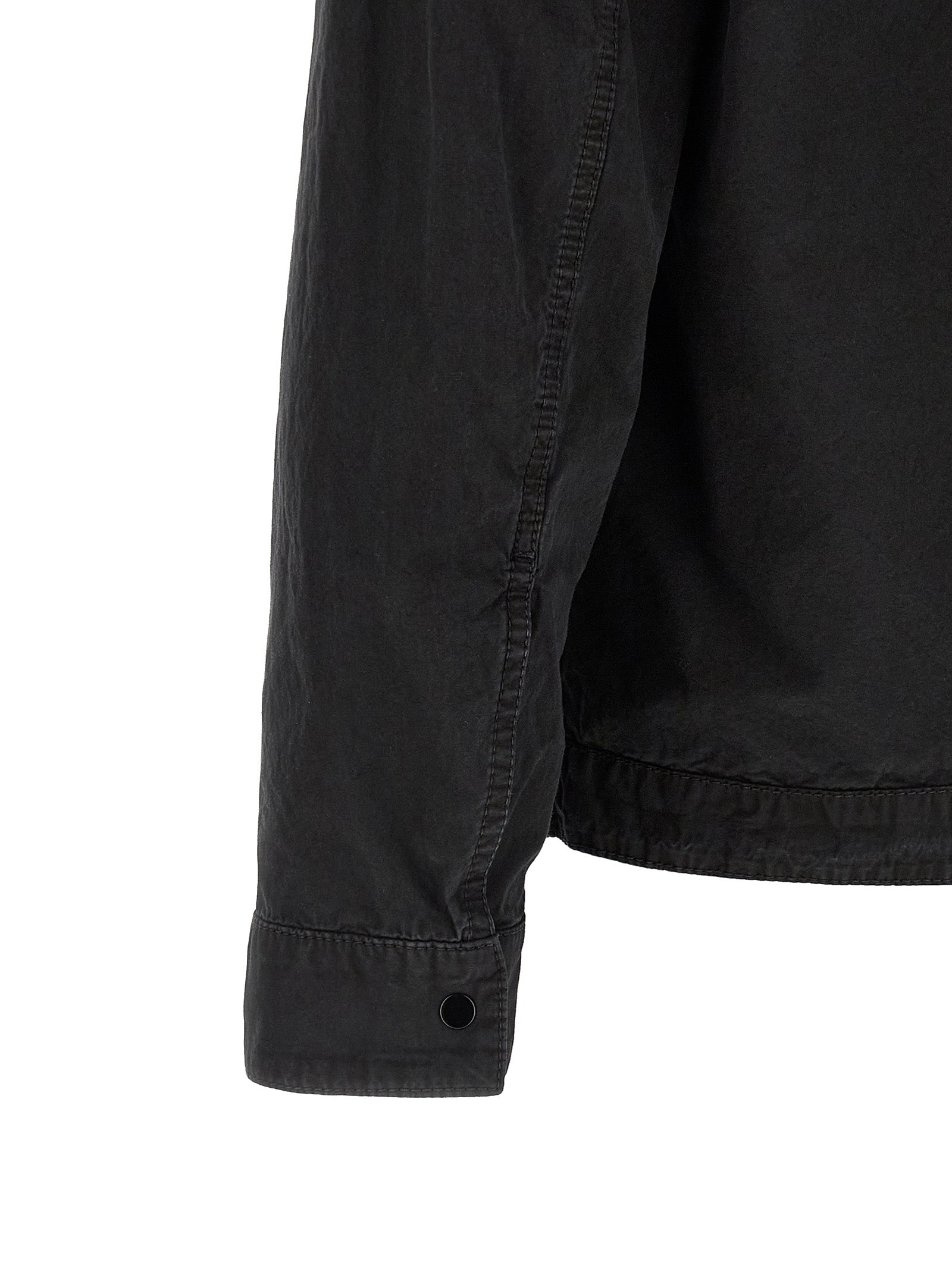 Stone Island Black Cotton Blouse Stone Island