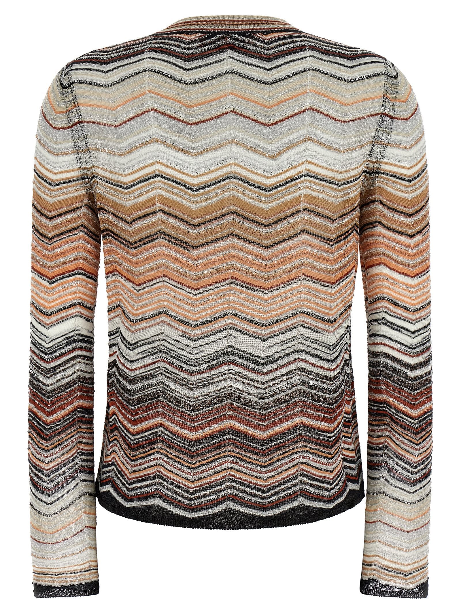 Missoni Brown Viscose Cardigan Missoni