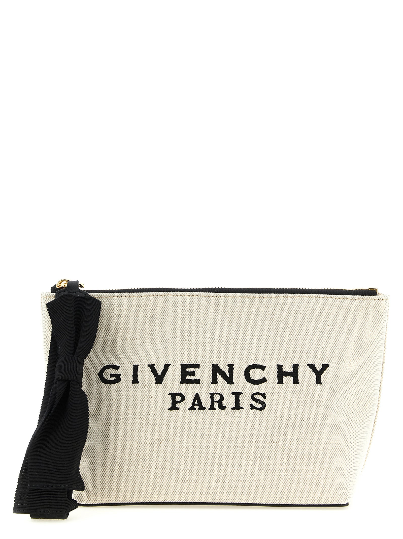 Givenchy Beige Cotton Clutch Bag Givenchy