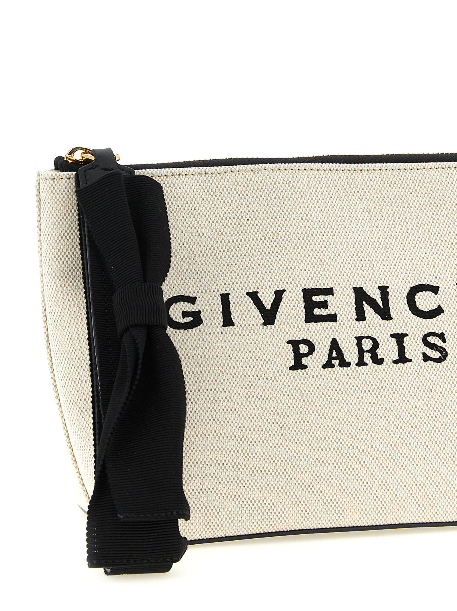 Givenchy Beige Cotton Clutch Bag Givenchy