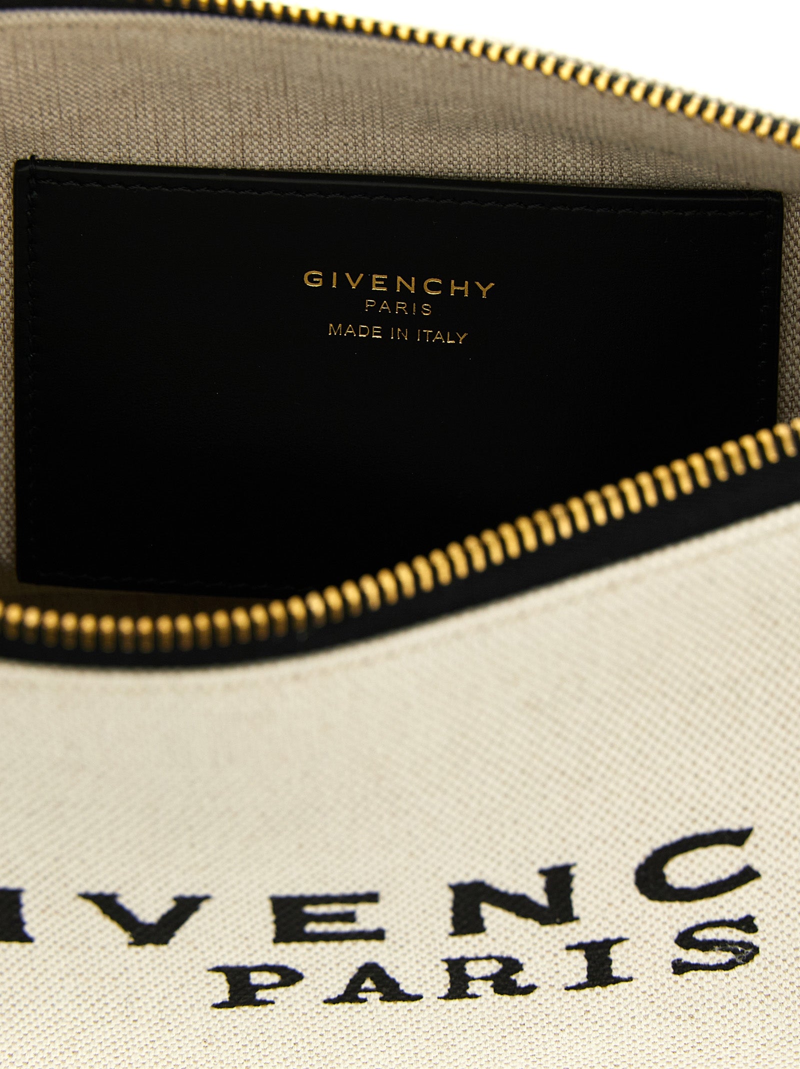 Givenchy Beige Cotton Clutch Bag Givenchy