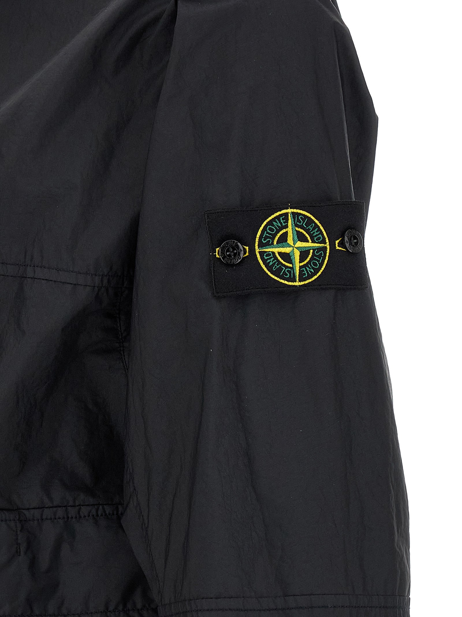 Stone Island Blue Polyamide Shell Jacket Stone Island