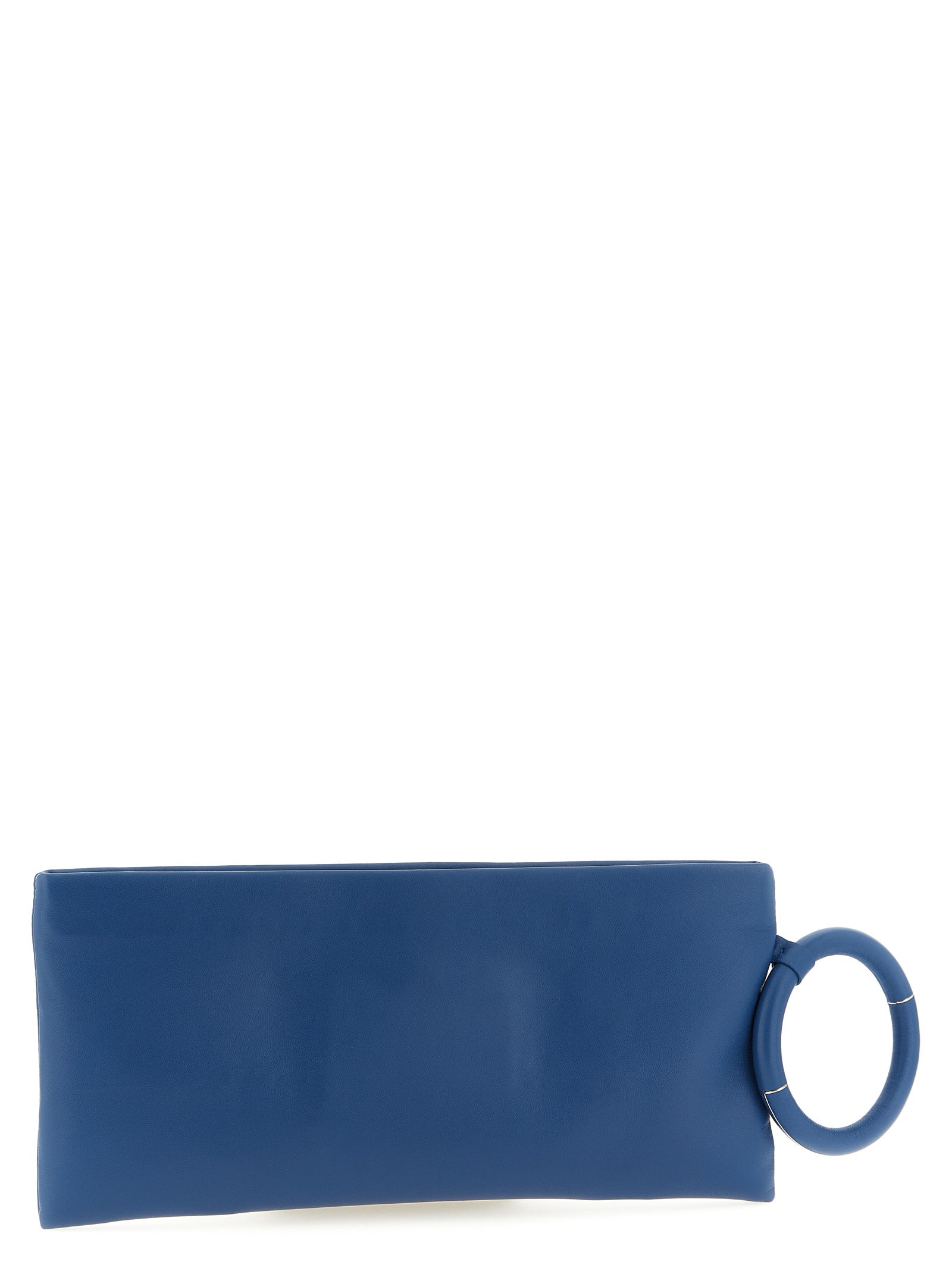 Tom Ford Blue Lambskin Clutch Bag Tom Ford