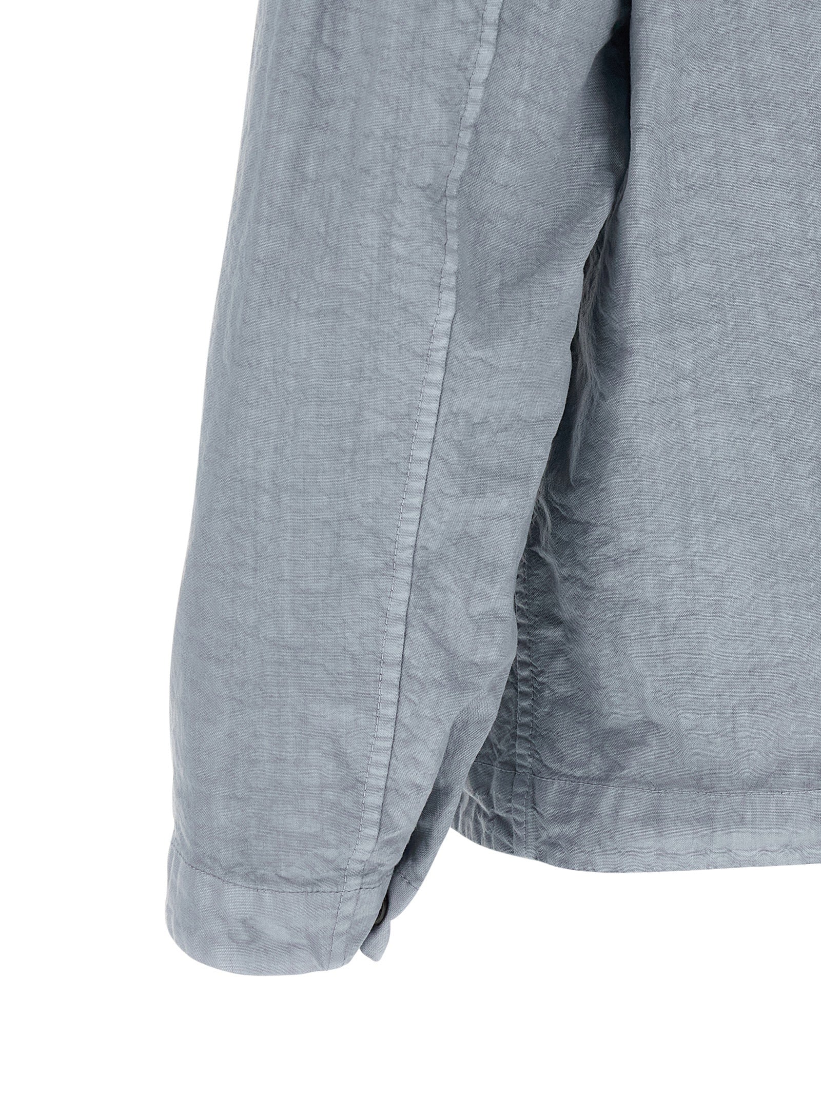 Stone Island Blue Polyamide Blouse Stone Island