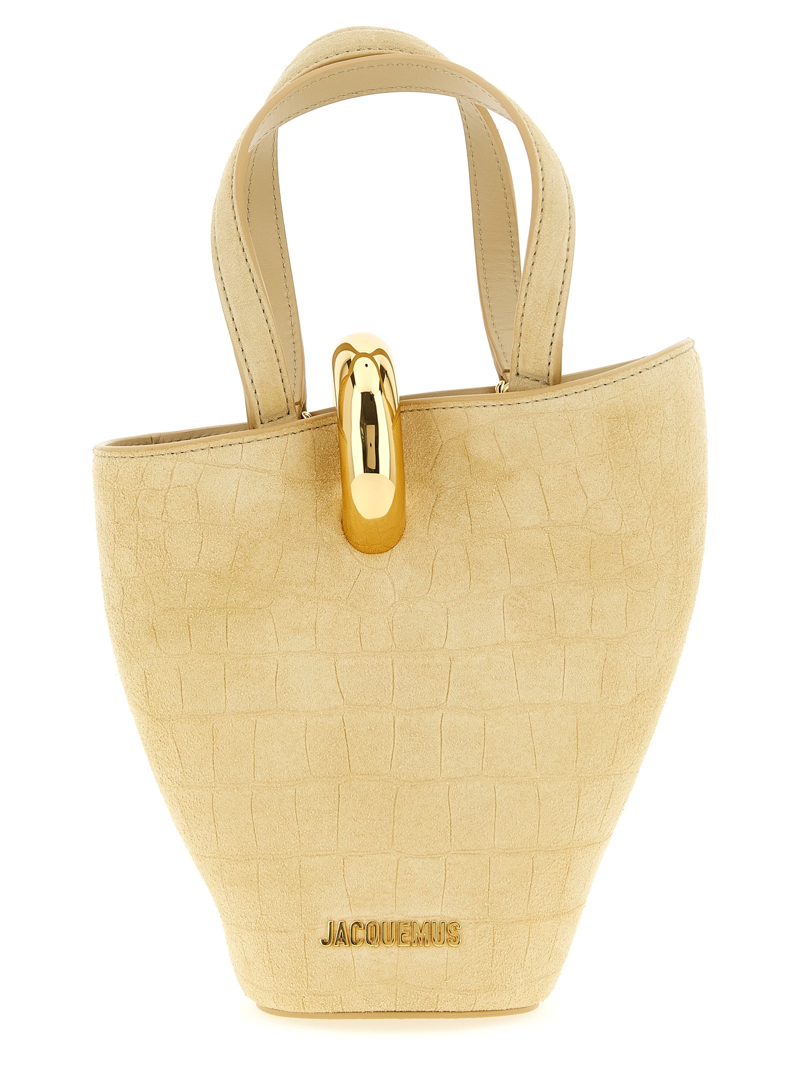 Jacquemus Beige Calfskin Handbag Jacquemus