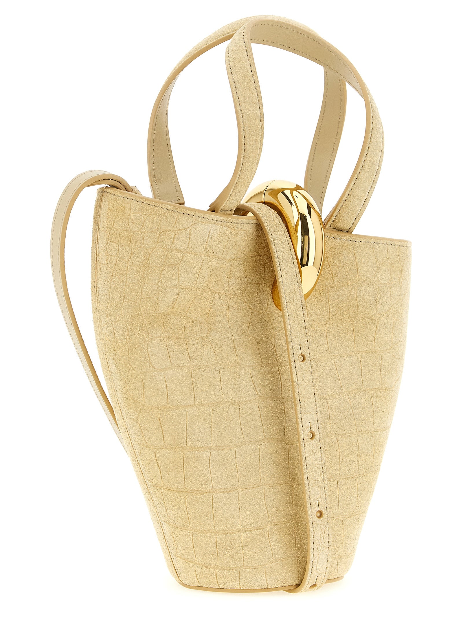 Jacquemus Beige Calfskin Handbag Jacquemus