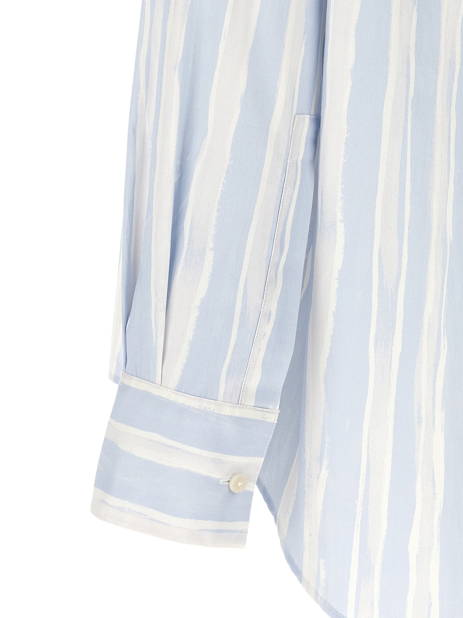 Jacquemus Blue Cotton Blouse Jacquemus