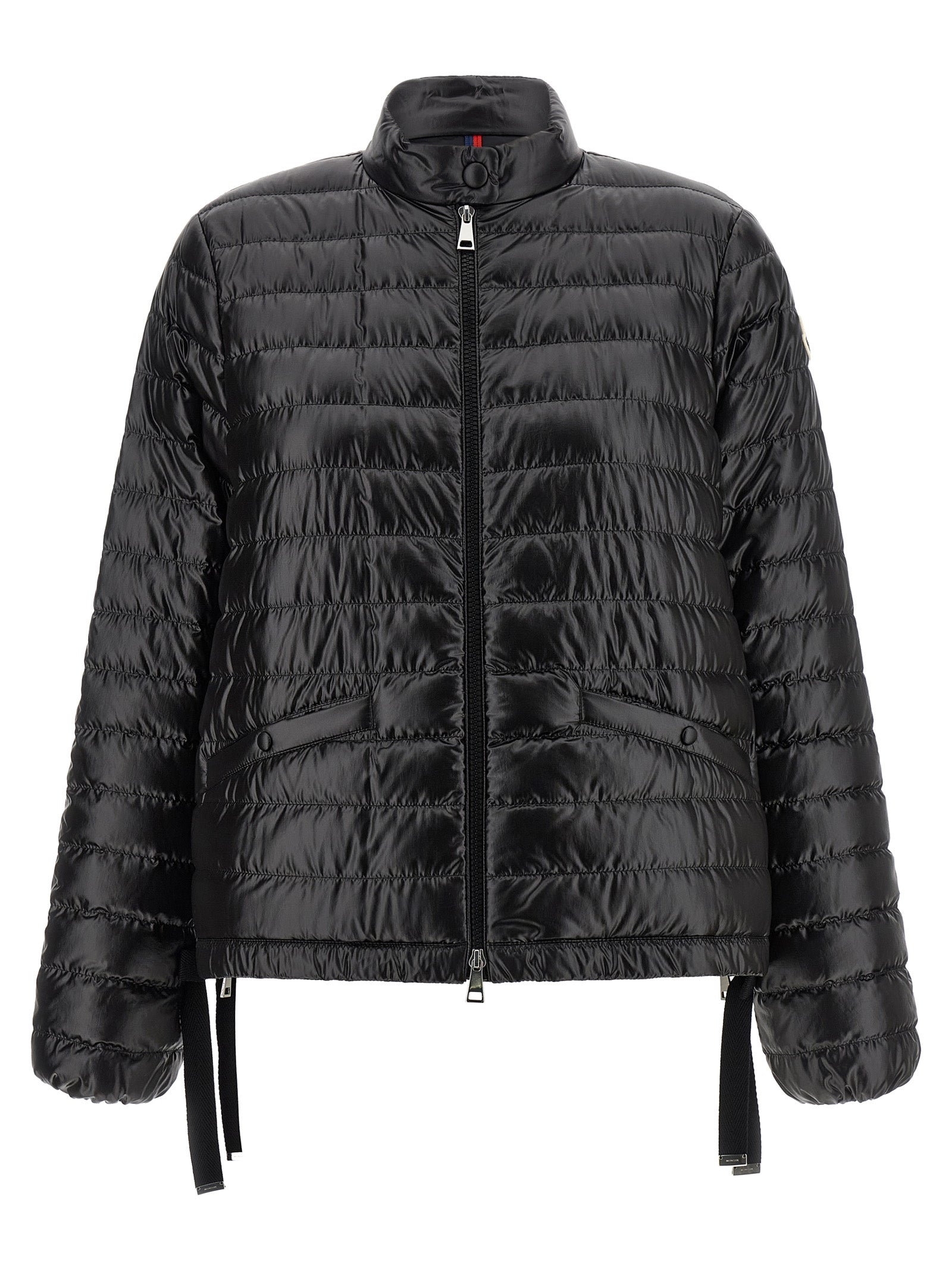Moncler Black Polyamide Full-Length Jacket Moncler