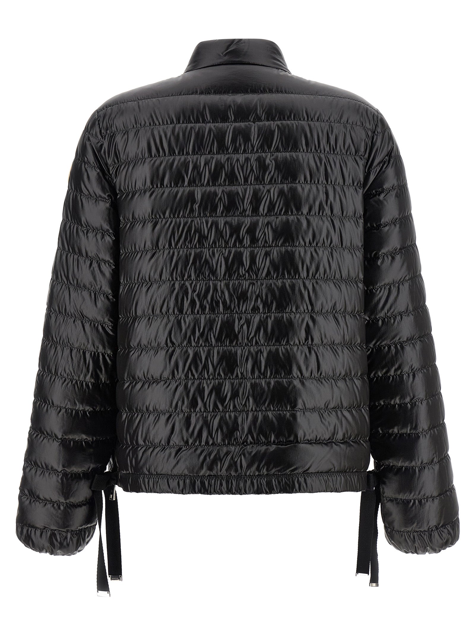 Moncler Black Polyamide Full-Length Jacket Moncler
