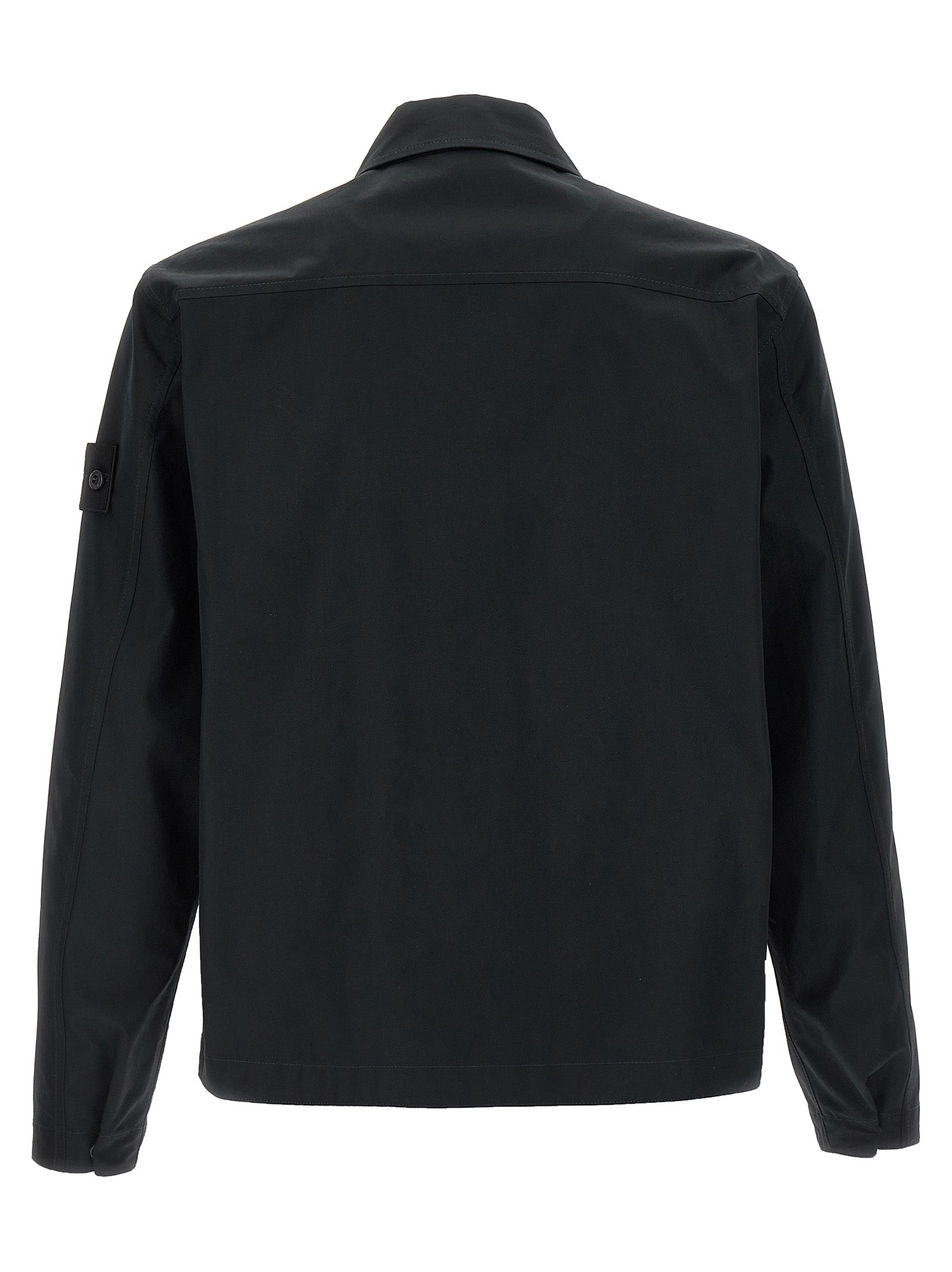 Stone Island Black Cotton Blouse Stone Island